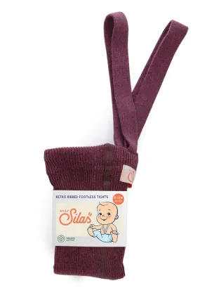 SILLY SILAS FOOTLESS TIGHTS | FIG BLEND