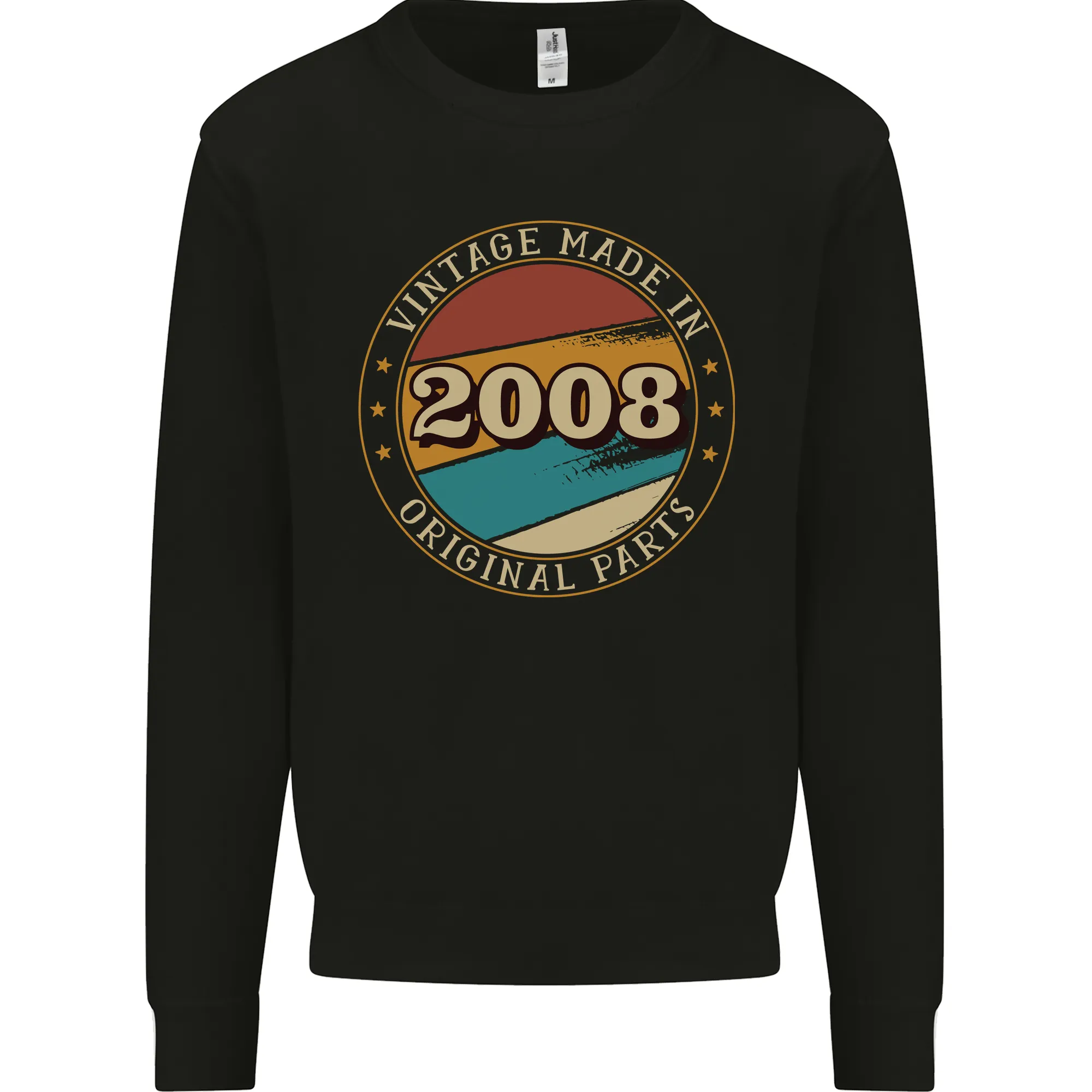 16th Birthday  Vintage Made In 2008 Mens Sweatshirt Jumper