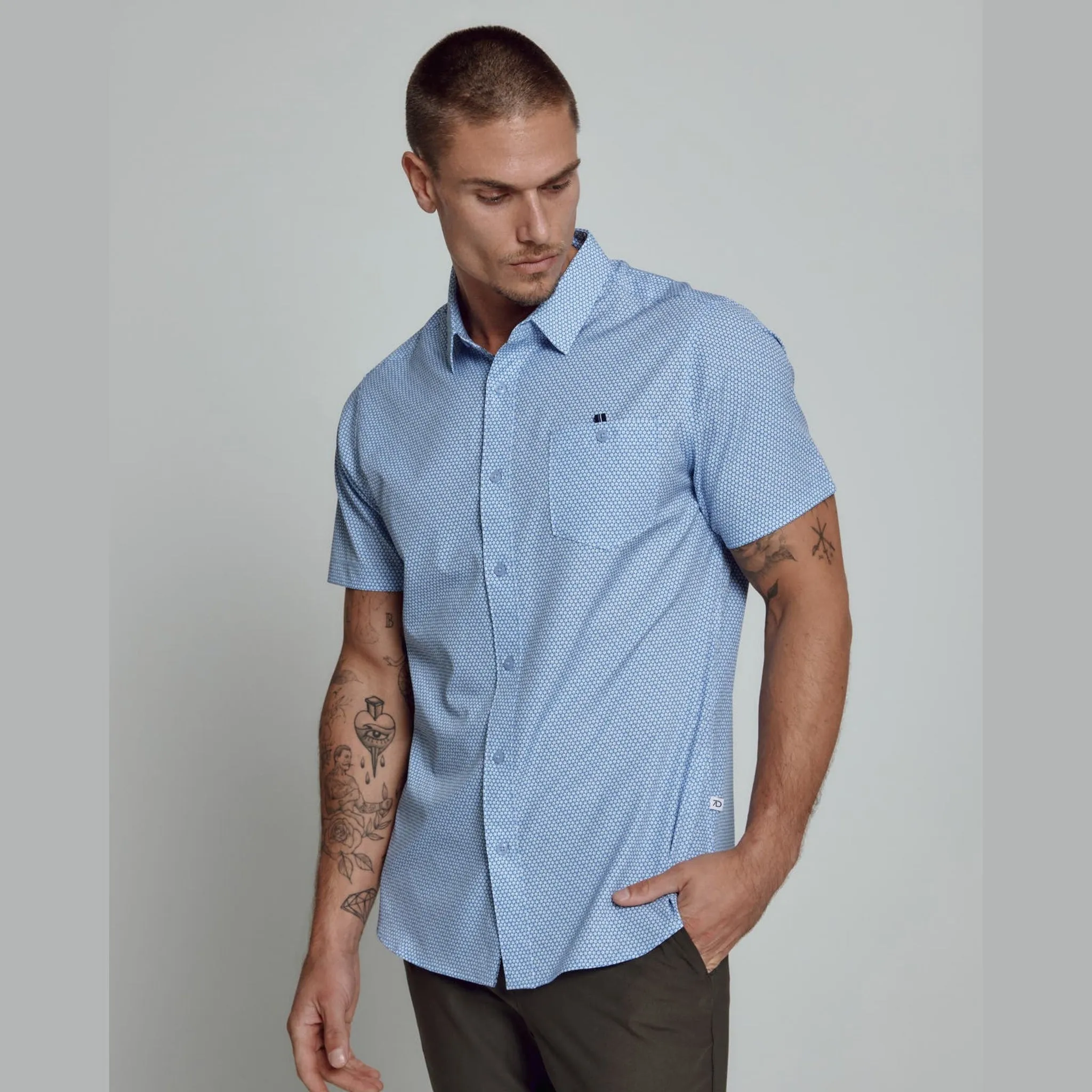 7 DIAMONDS: Apollo Short Sleeve Shirt