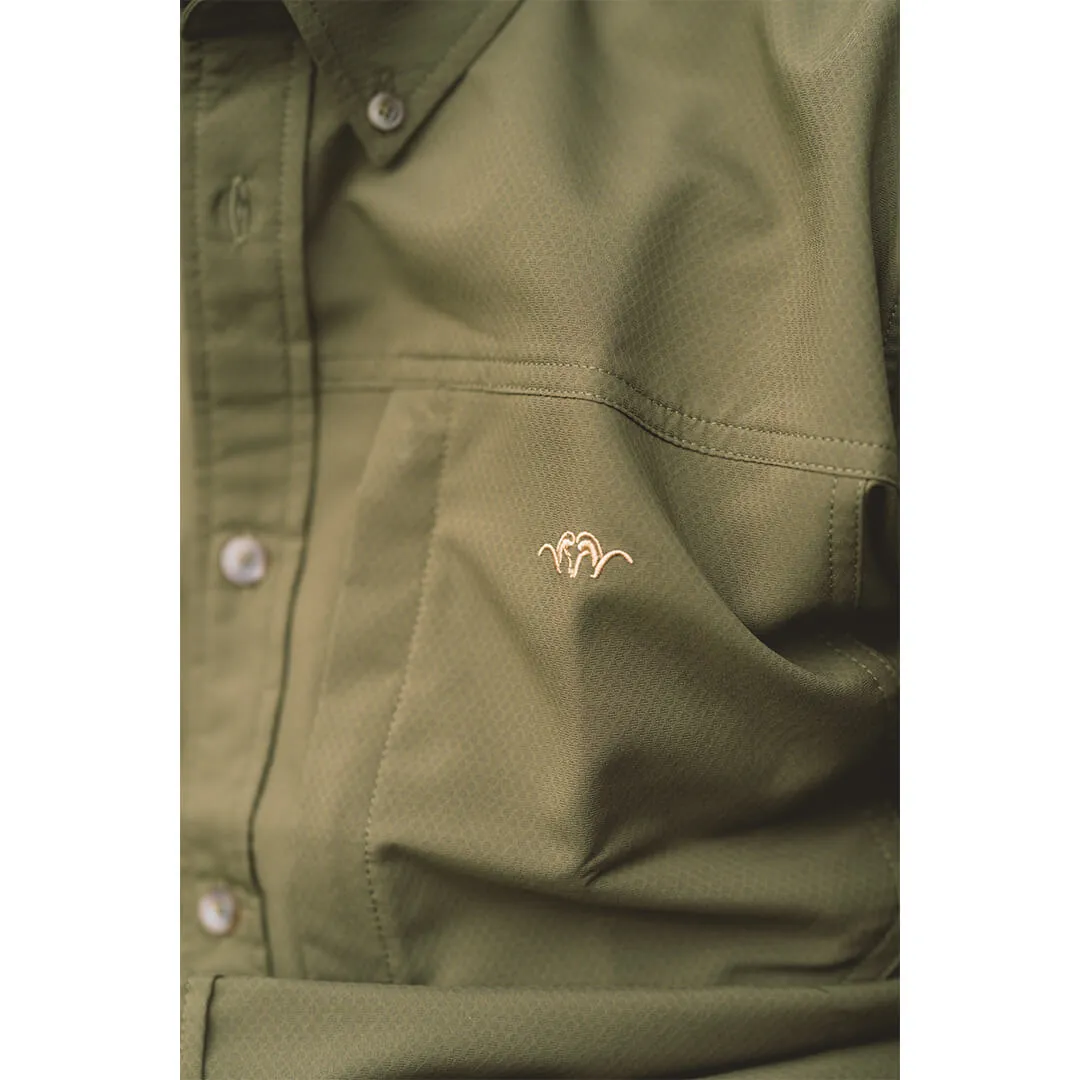 Airflow Shirt - Dark Olive by Blaser