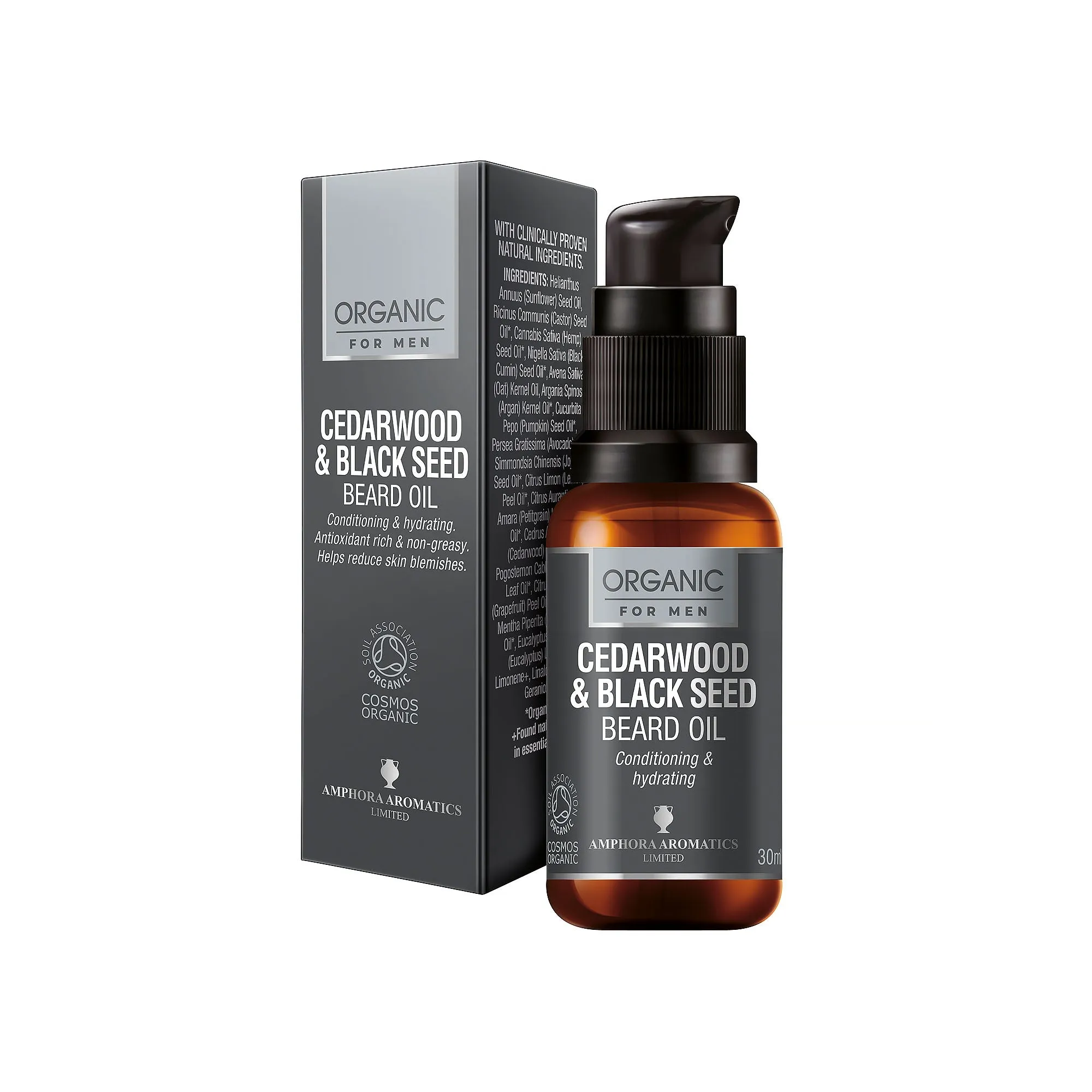 Amphora Aromatics Beard Oil for Men 30ml