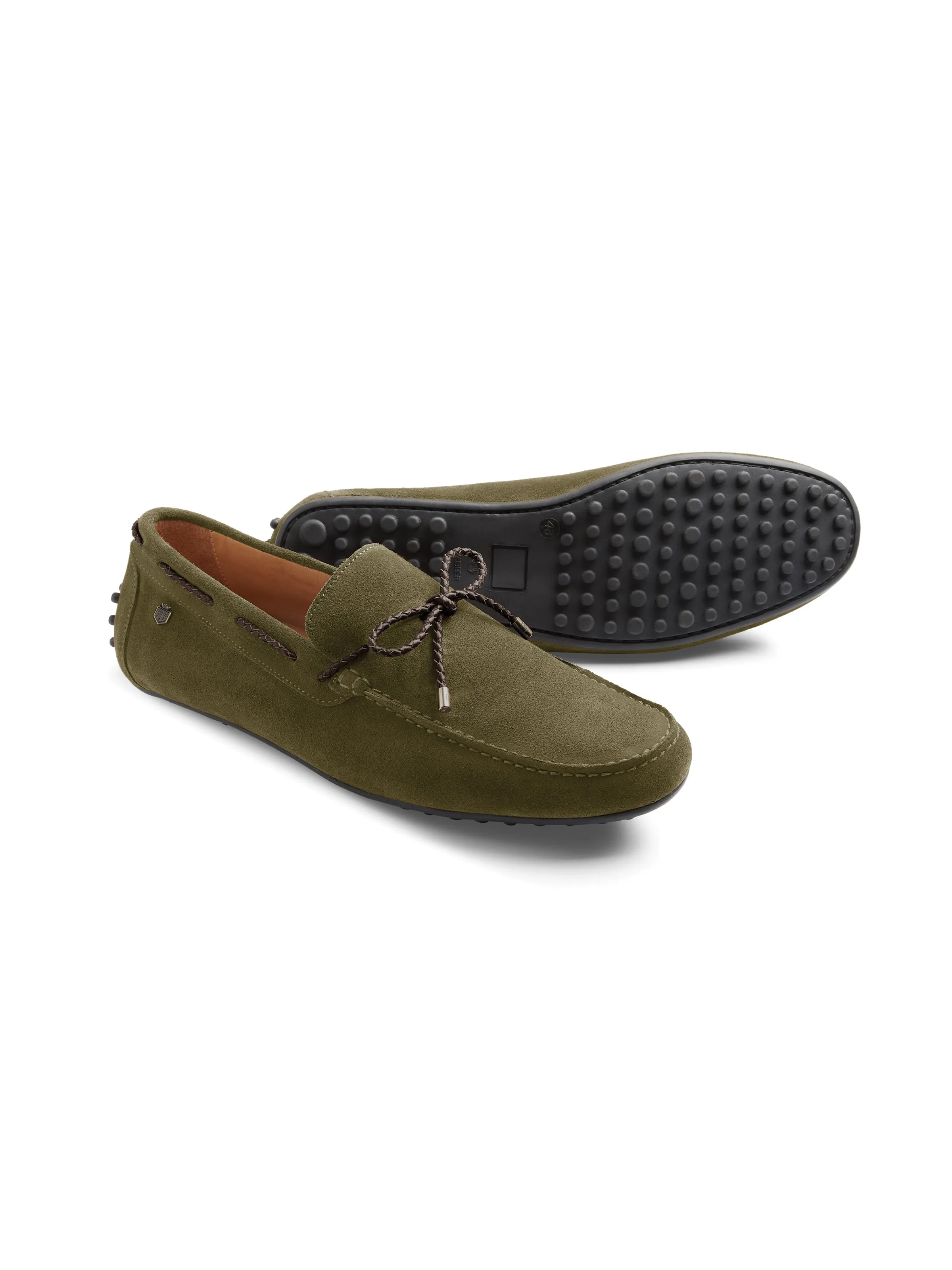 Aston Driving Shoe - Moss Green