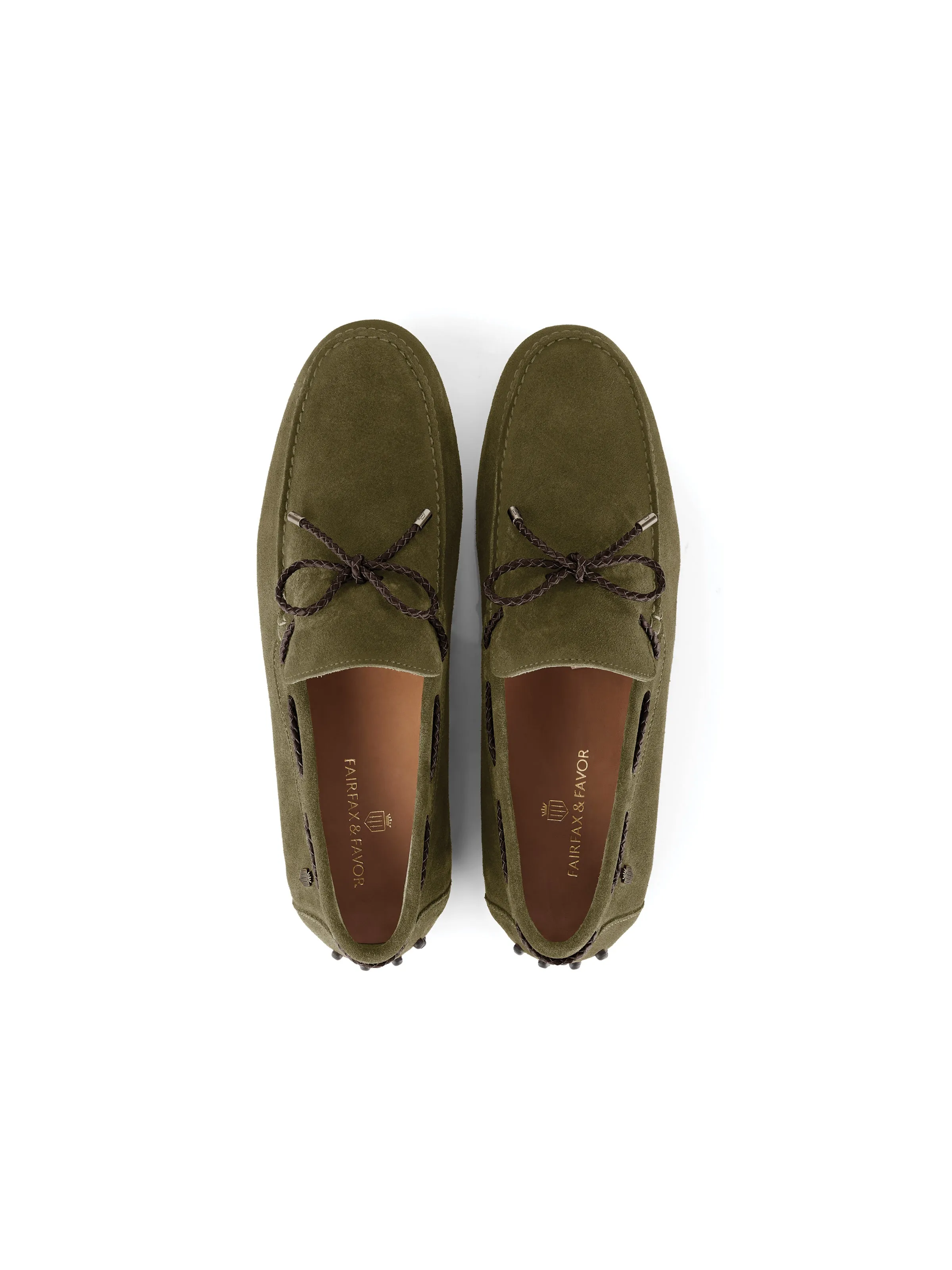 Aston Driving Shoe - Moss Green