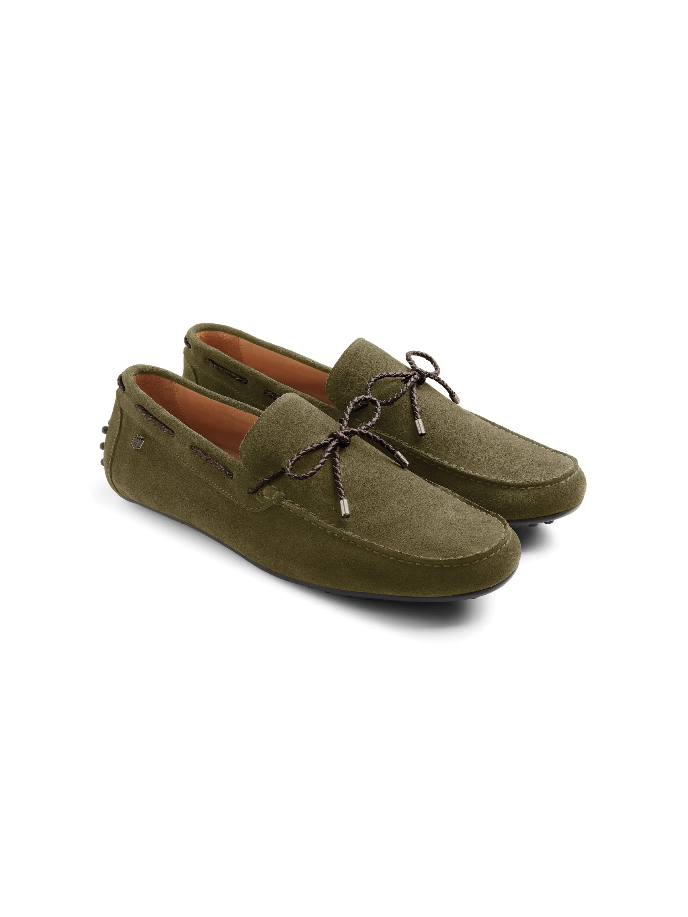 Aston Driving Shoe - Moss Green