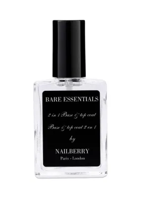 Bare Essentials Base/Top Coat - Clear