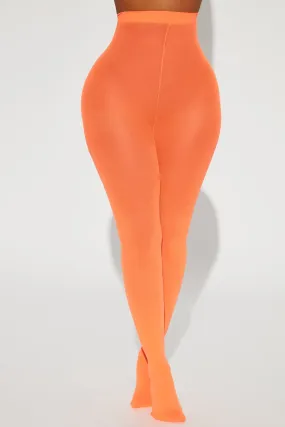 Basic Tights - Neon Orange