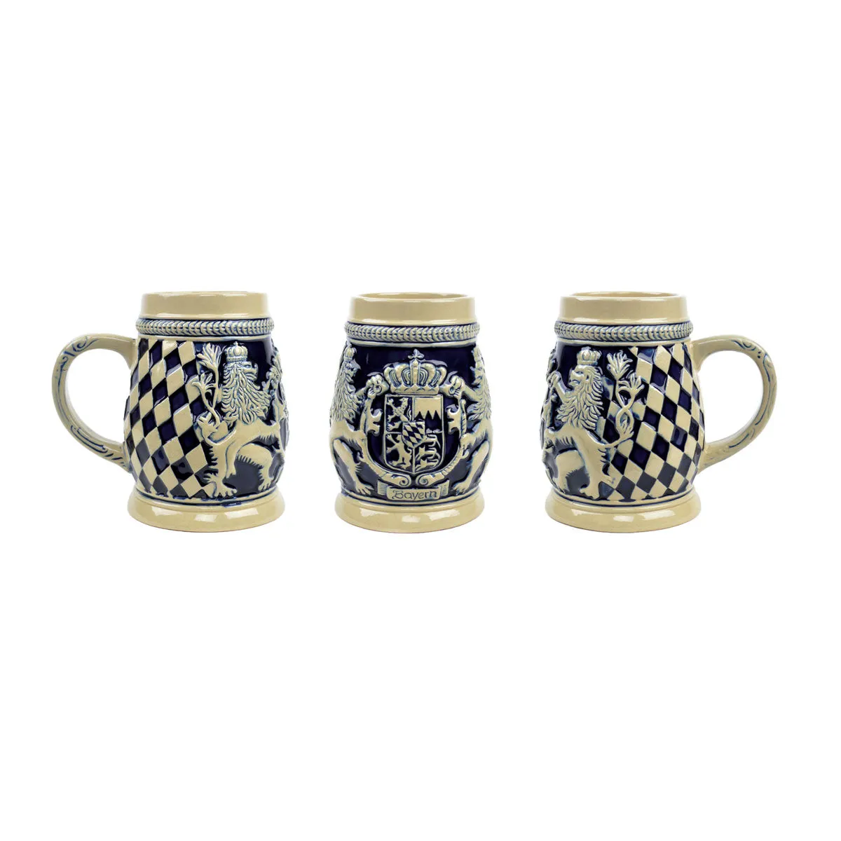 Bayern Coat of Arms Ceramic Beer Stein no/Lid