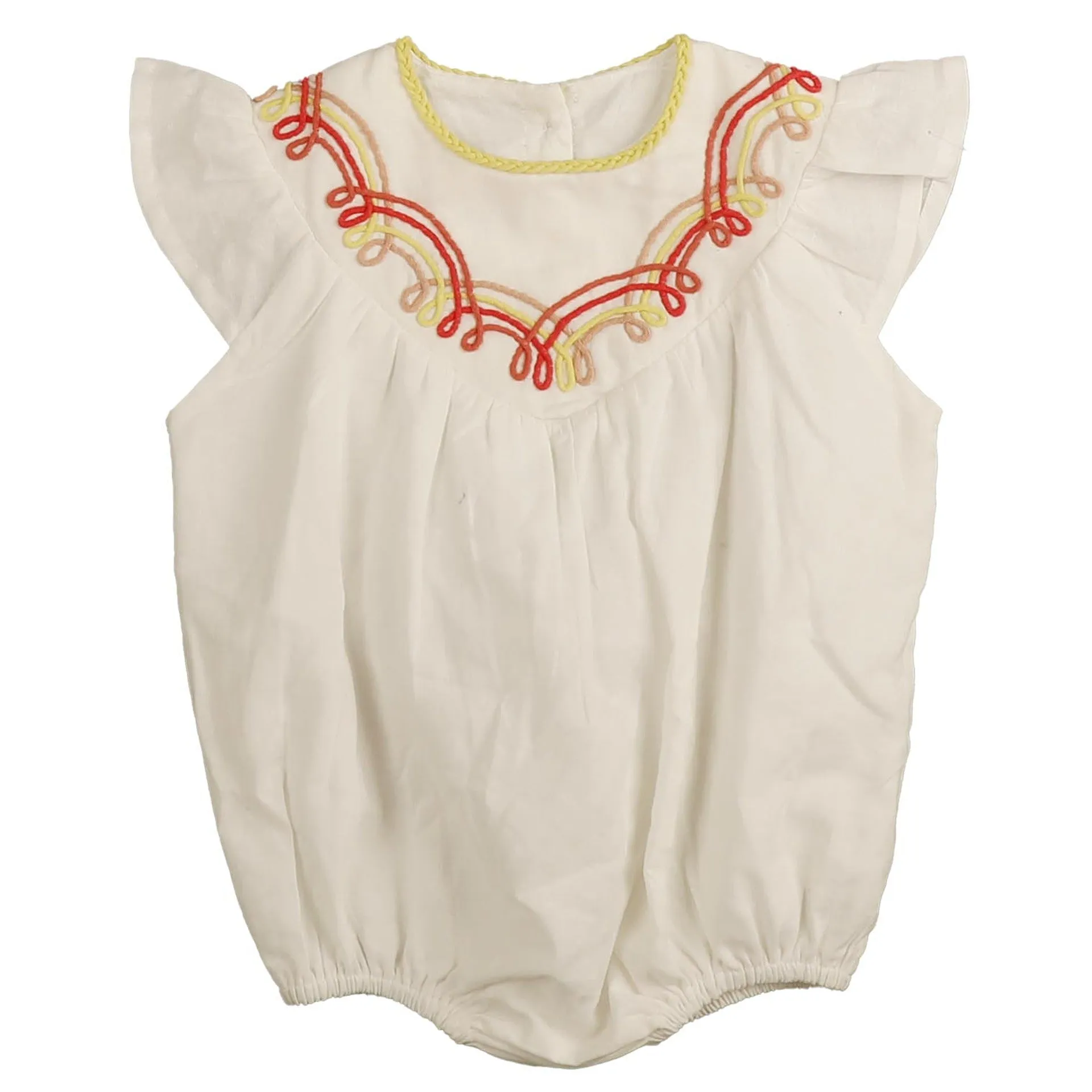 Belati Coral Rope Detail Romper (BBB548)