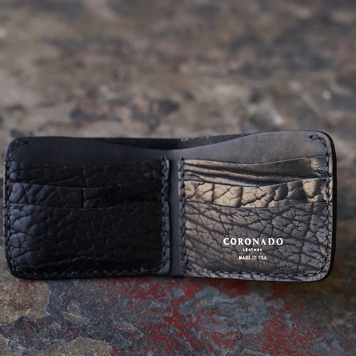 Bison Heritage Billfold No.12 | Black