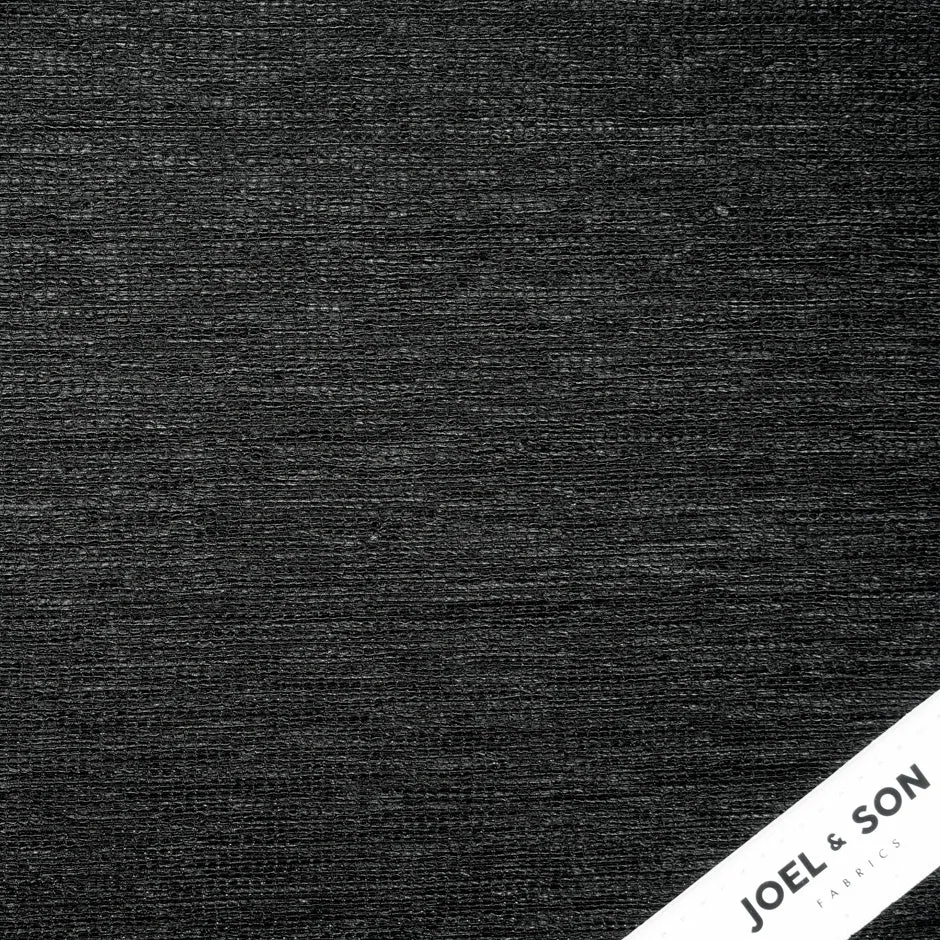 Black Metallic Microfibre