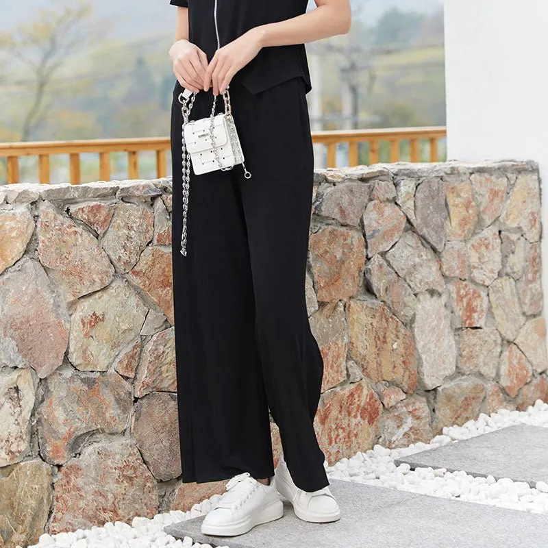 Black Wide Leg Pants