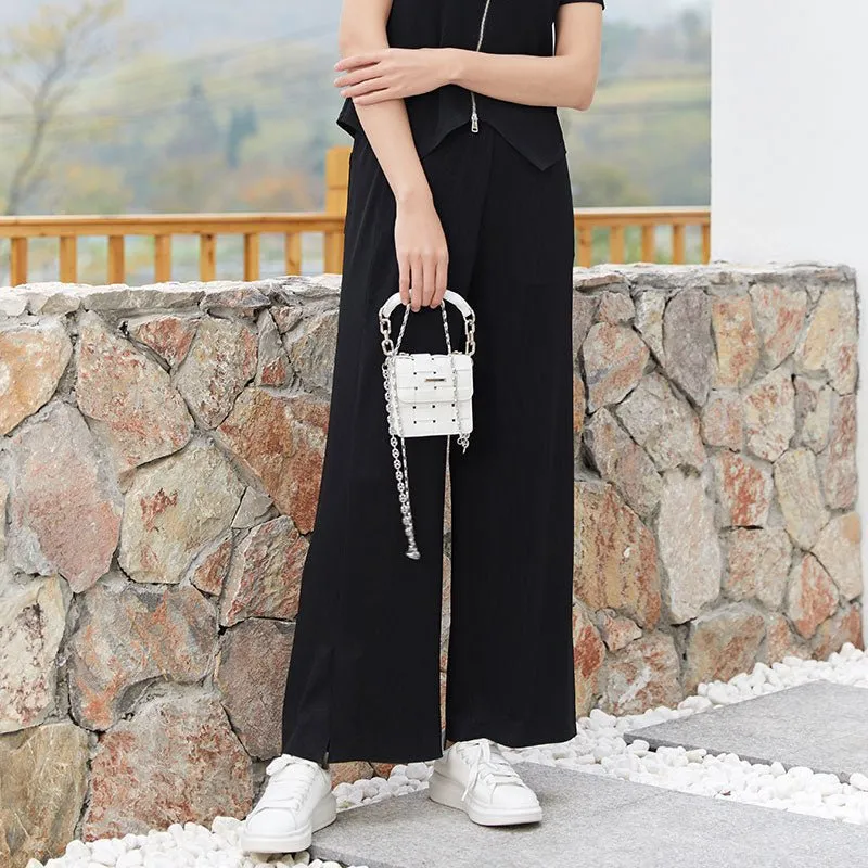 Black Wide Leg Pants