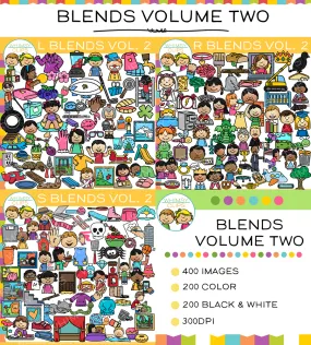 Blends Clip Art Big Bundle -  VOLUME TWO