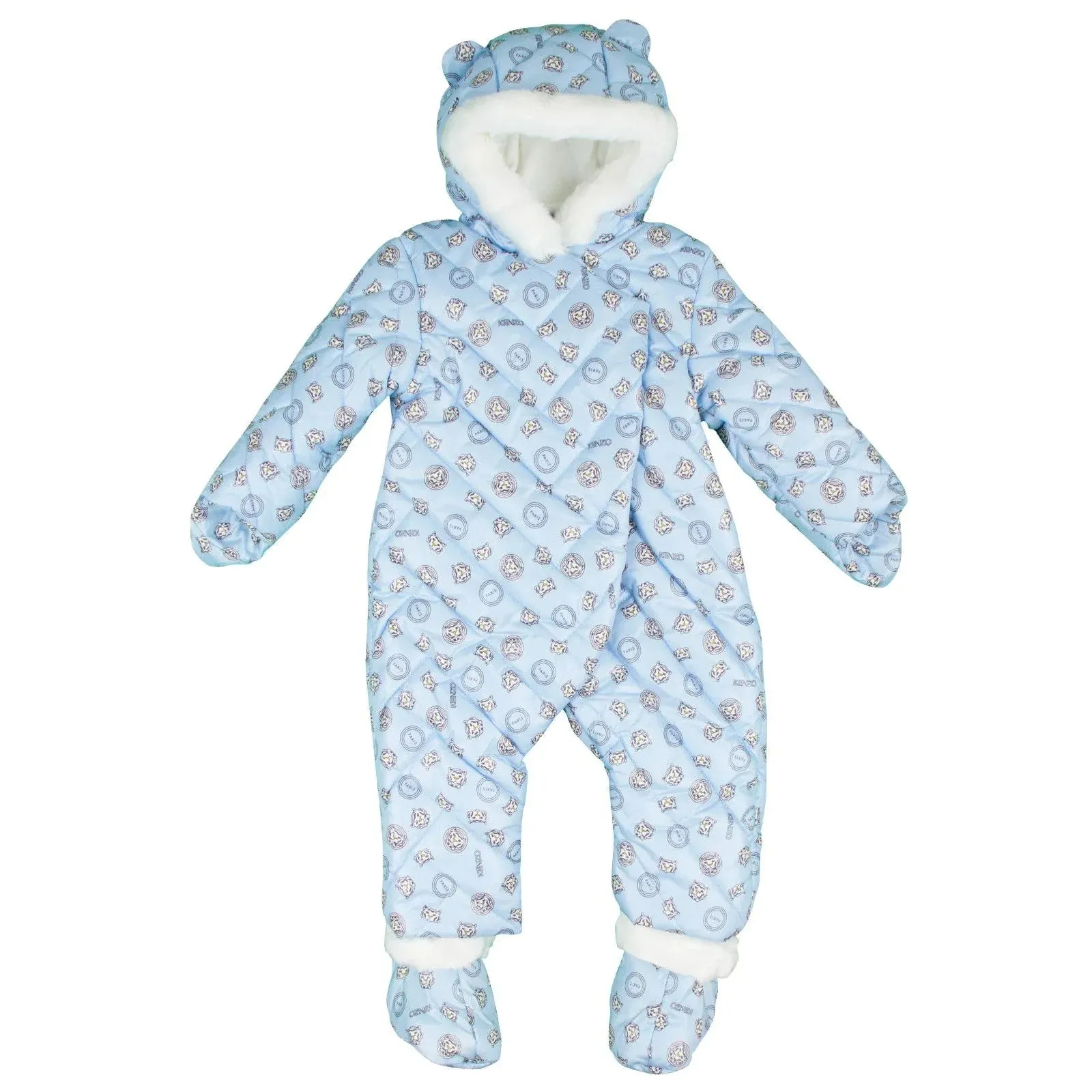 Blue Tiger Paris Quilted Snow Suit #12443