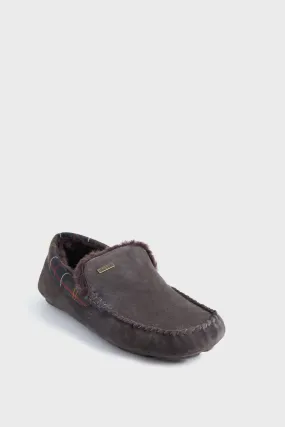 Brown Suede Monty Loafers