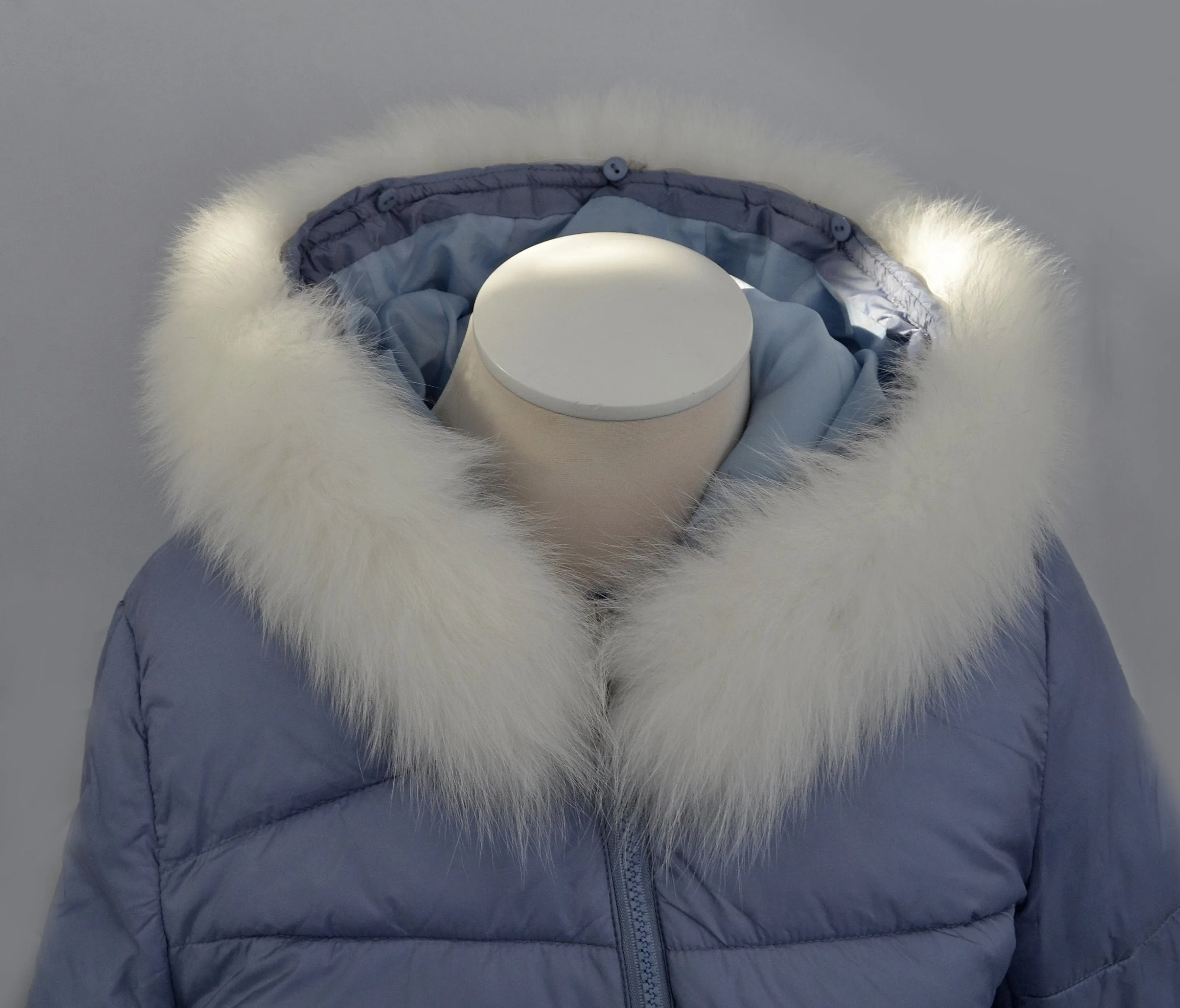 BY ORDER not Tail Real White Fox Fur Trim Hood, Fur collar trim, Fox Fur Collar, Fur Scarf, Fur Ruff, Fox Fur Hood, Fox Fur, Soft Trim