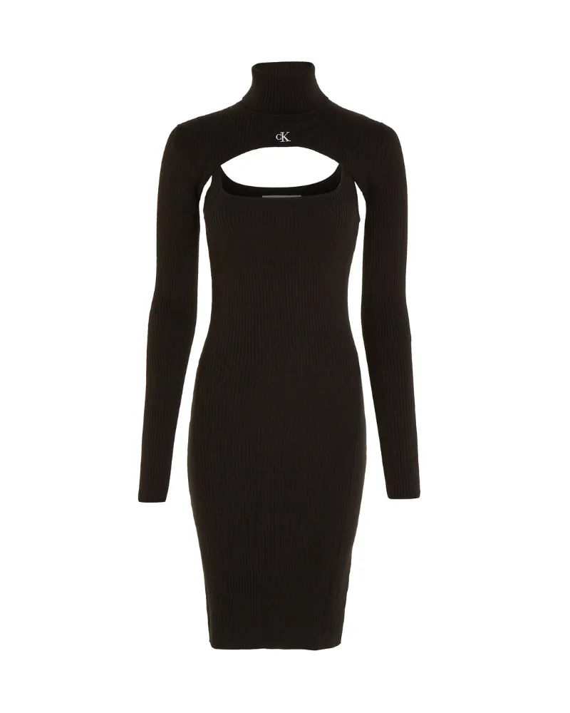 Calvin Klein - Tight Long Sleeve Sweater Dress