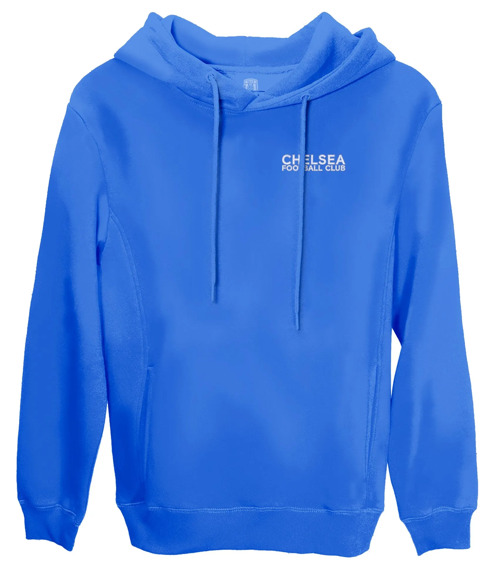 Chelsea FC Wordmark Fleece Pullover Hoodie - Royal