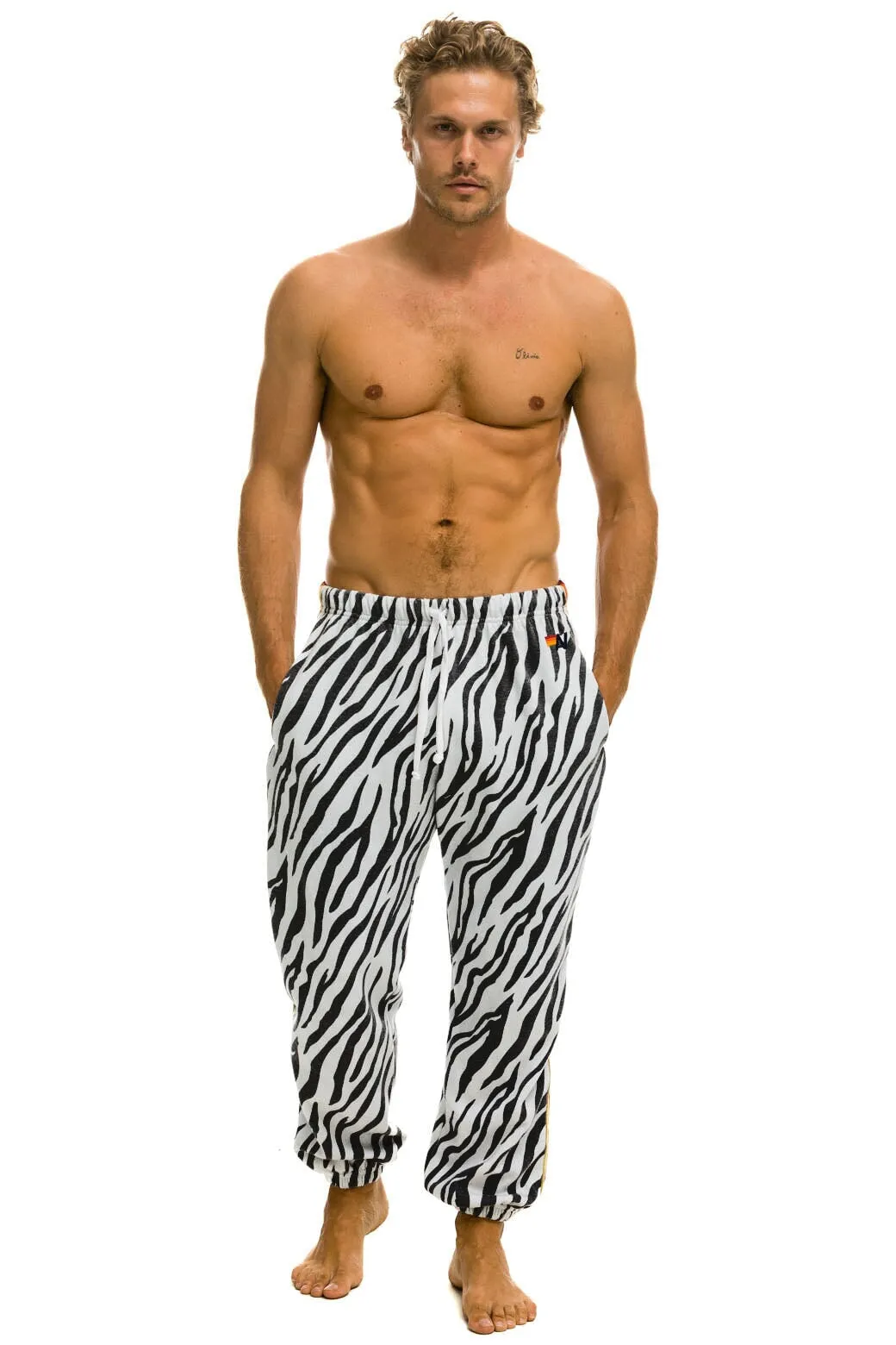 CLASSIC SWEATPANTS - ZEBRA