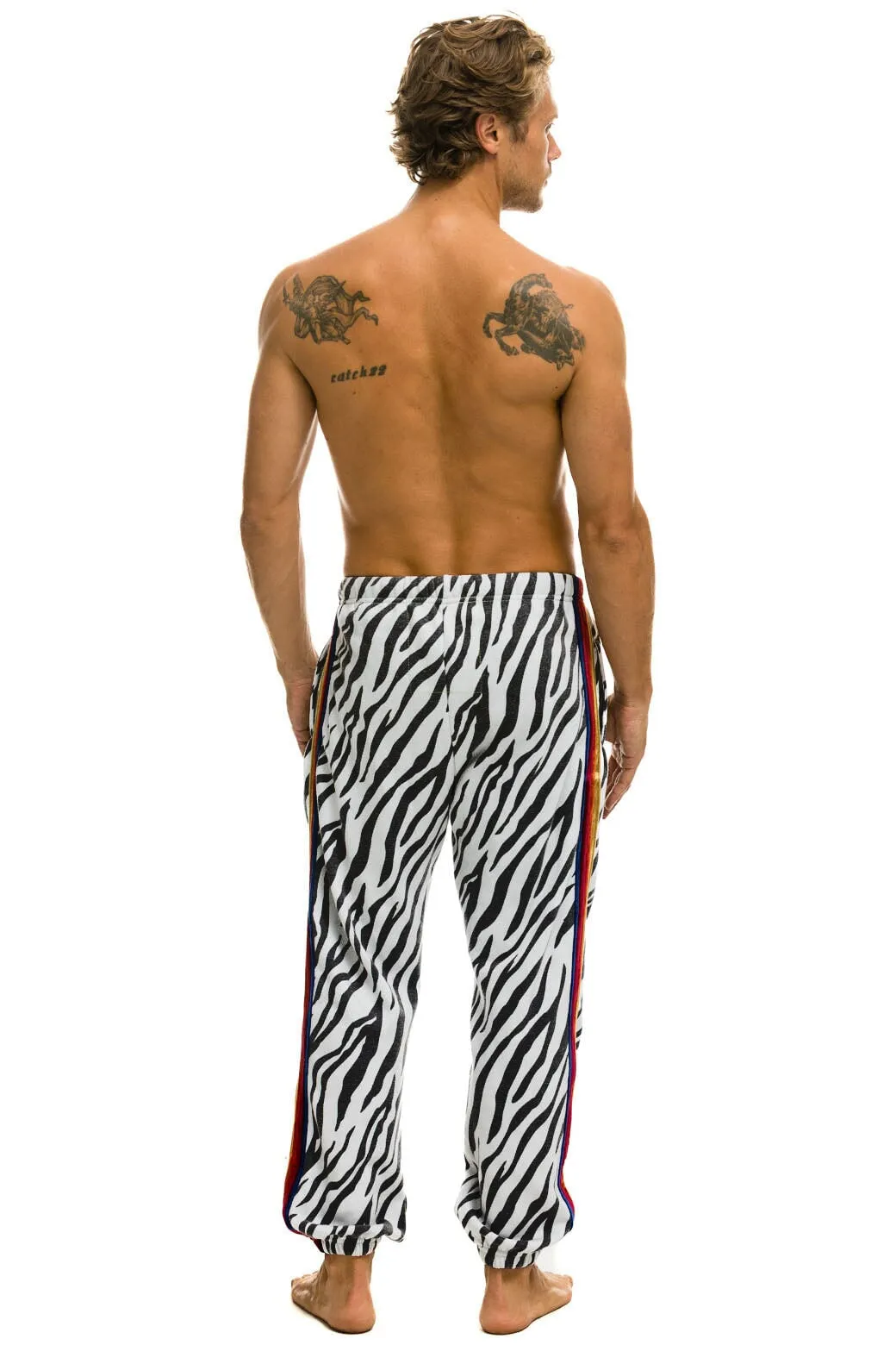 CLASSIC SWEATPANTS - ZEBRA