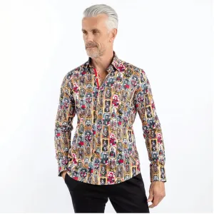 Claudio Lugli THE SUPERVILLAIN Joker PRINT SHIRT CP6965