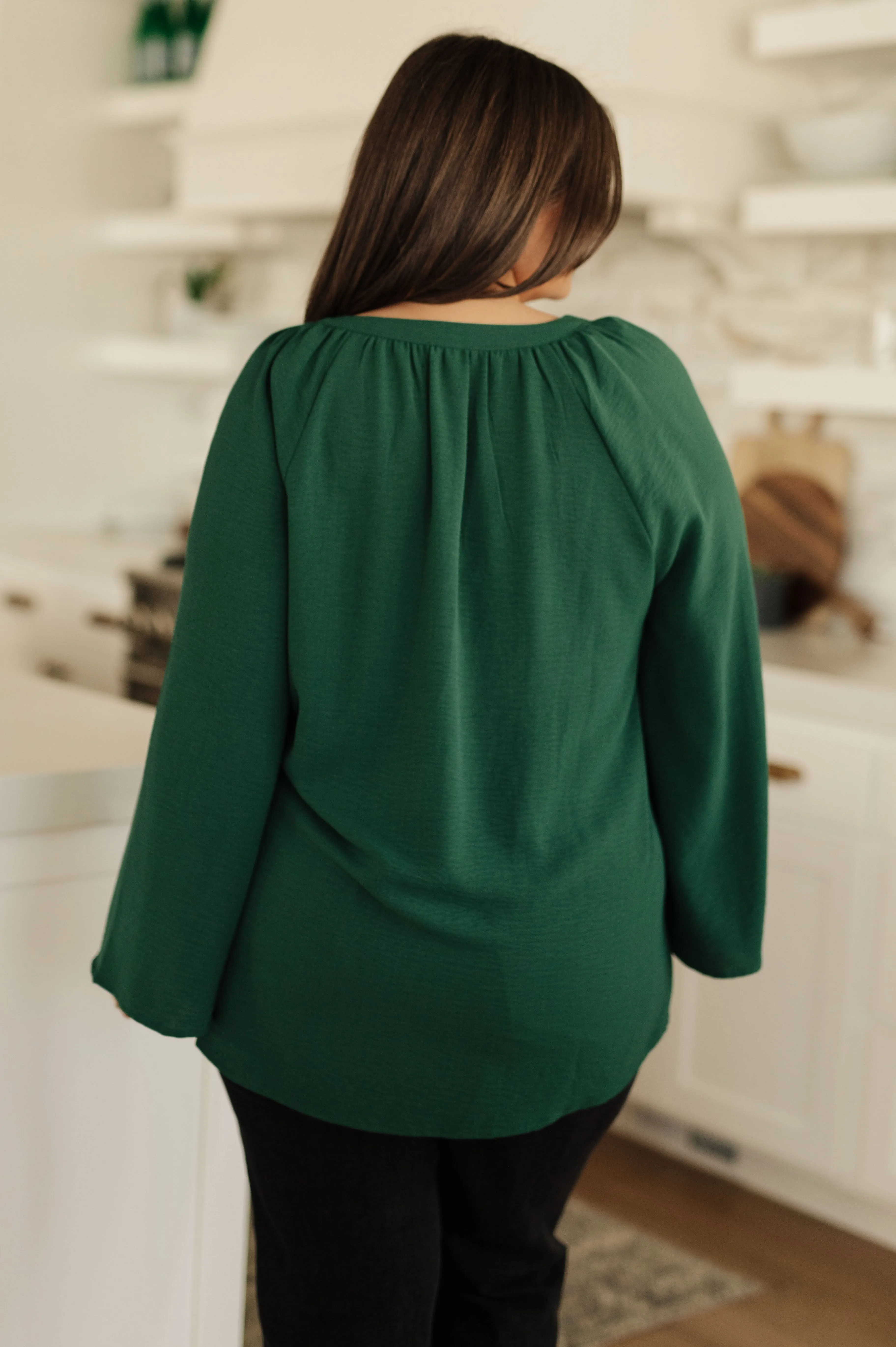 Climb On V-Neck Blouse - 11/8