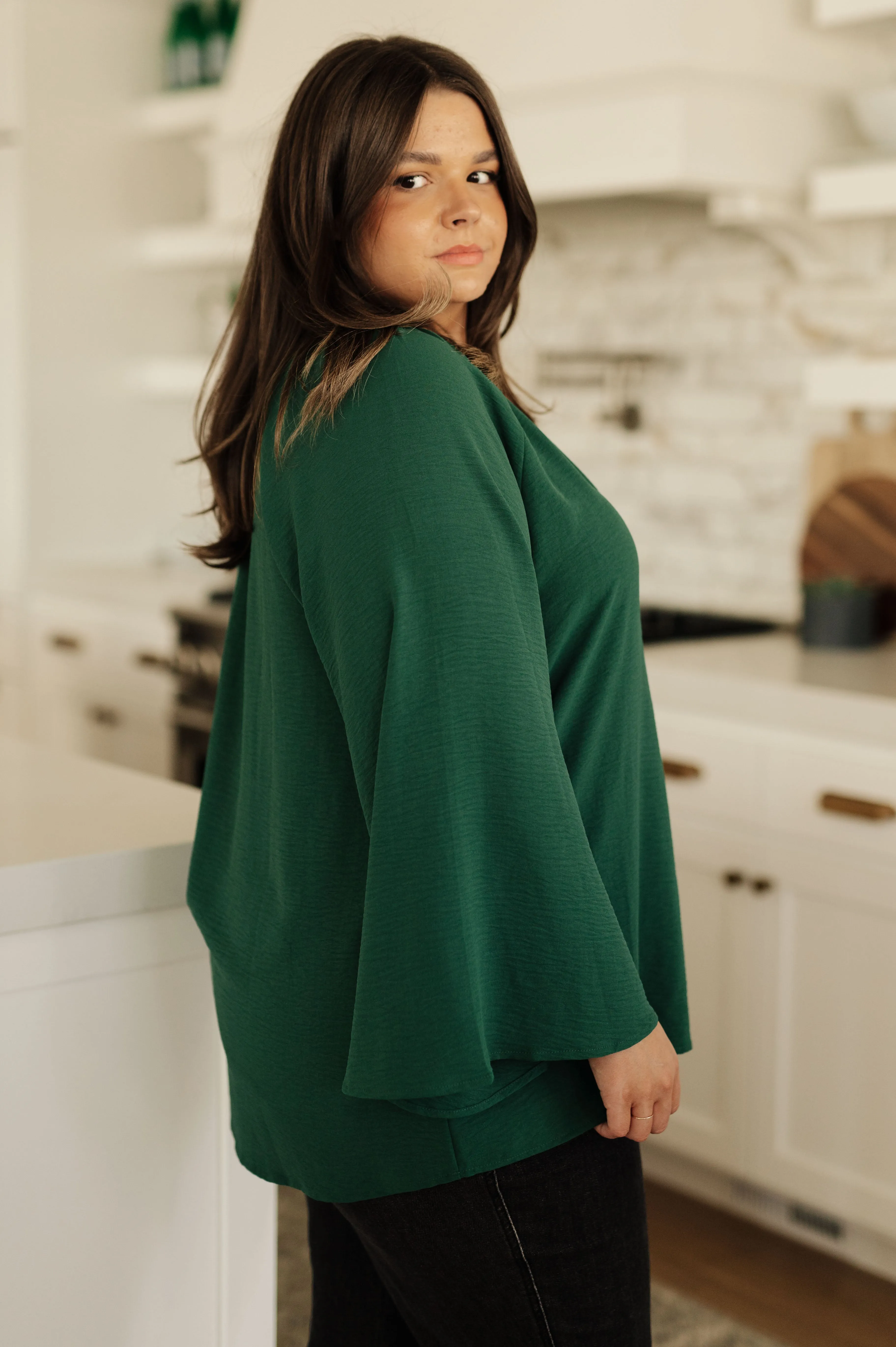 Climb On V-Neck Blouse - 11/8