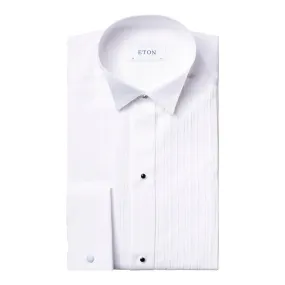 Contemporary Fit Plissé Wing Collar Dress Shirt