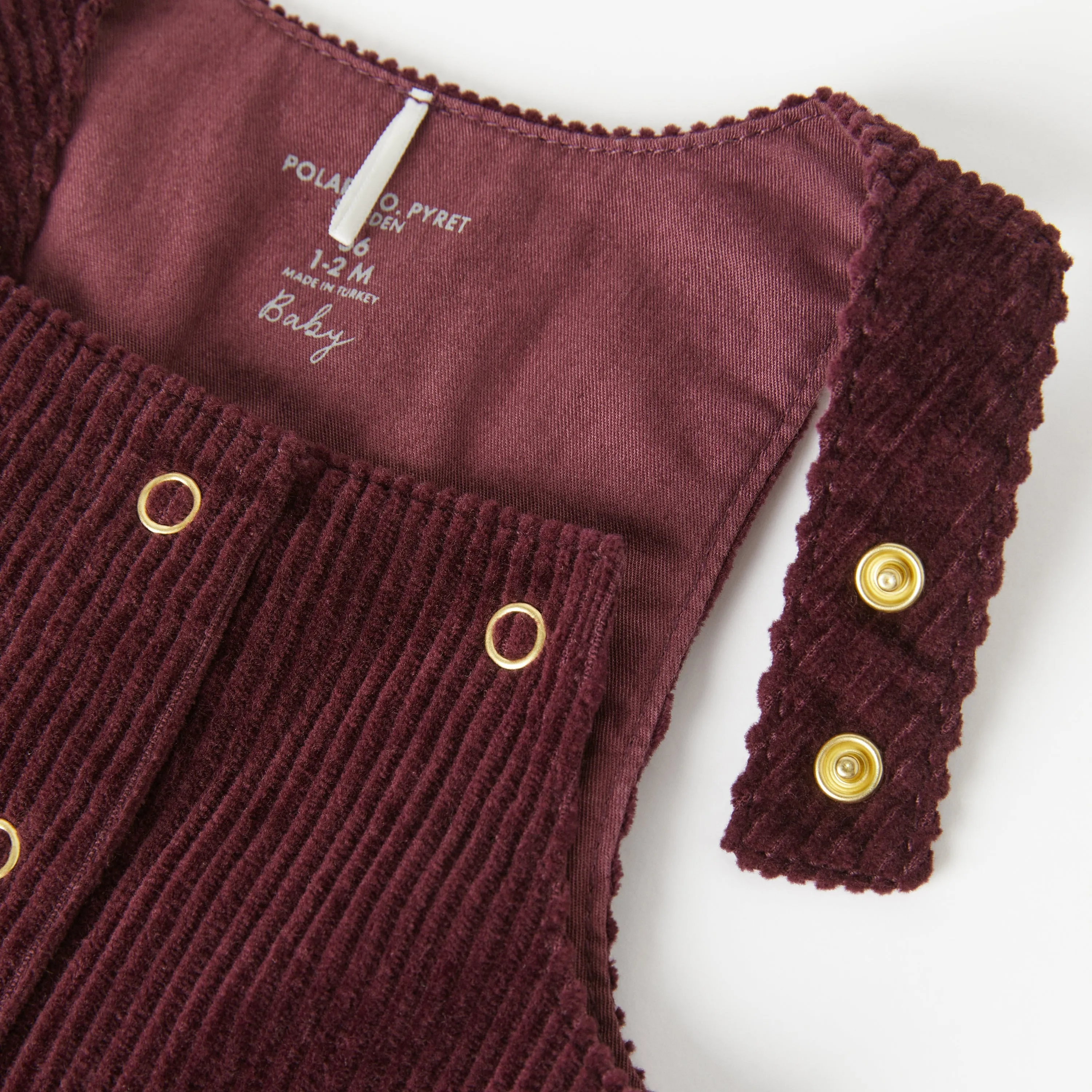 Corduroy Baby Dress