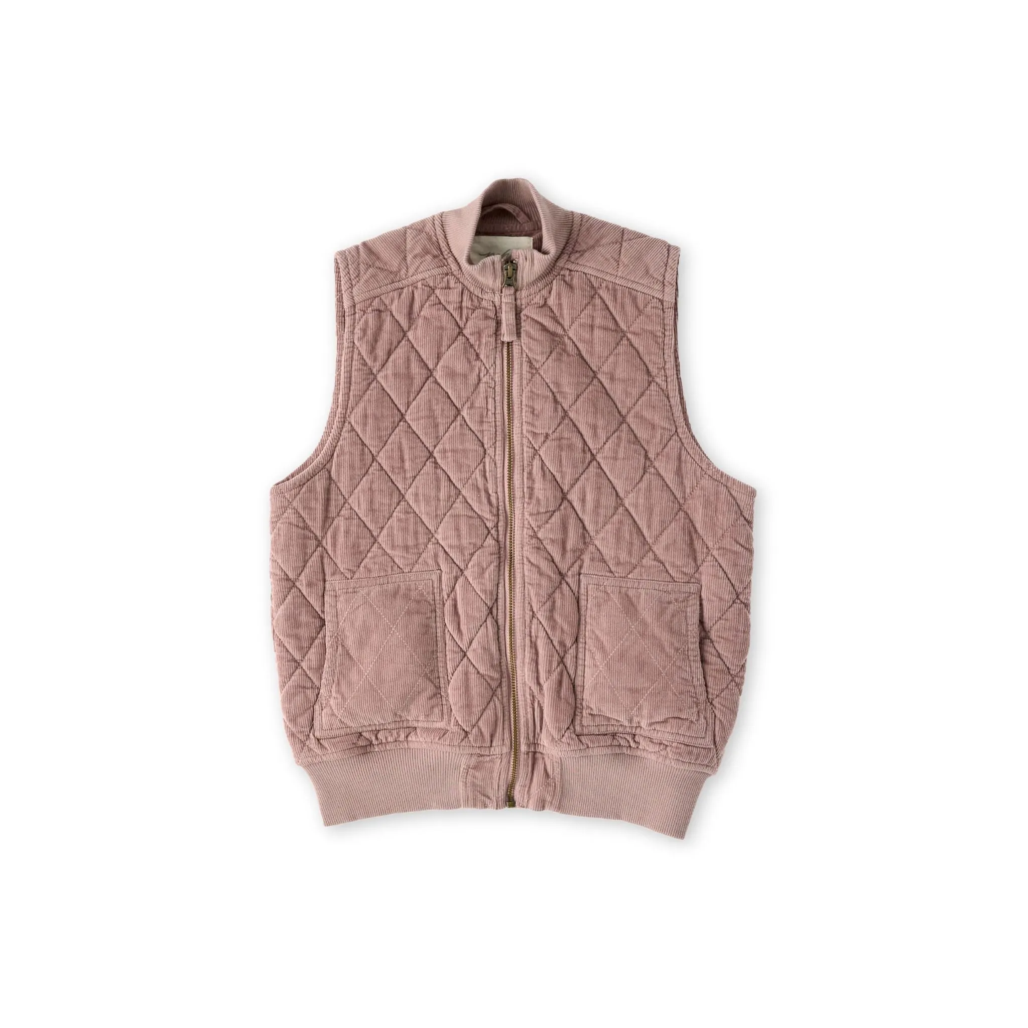 Corduroy Quilted Vest