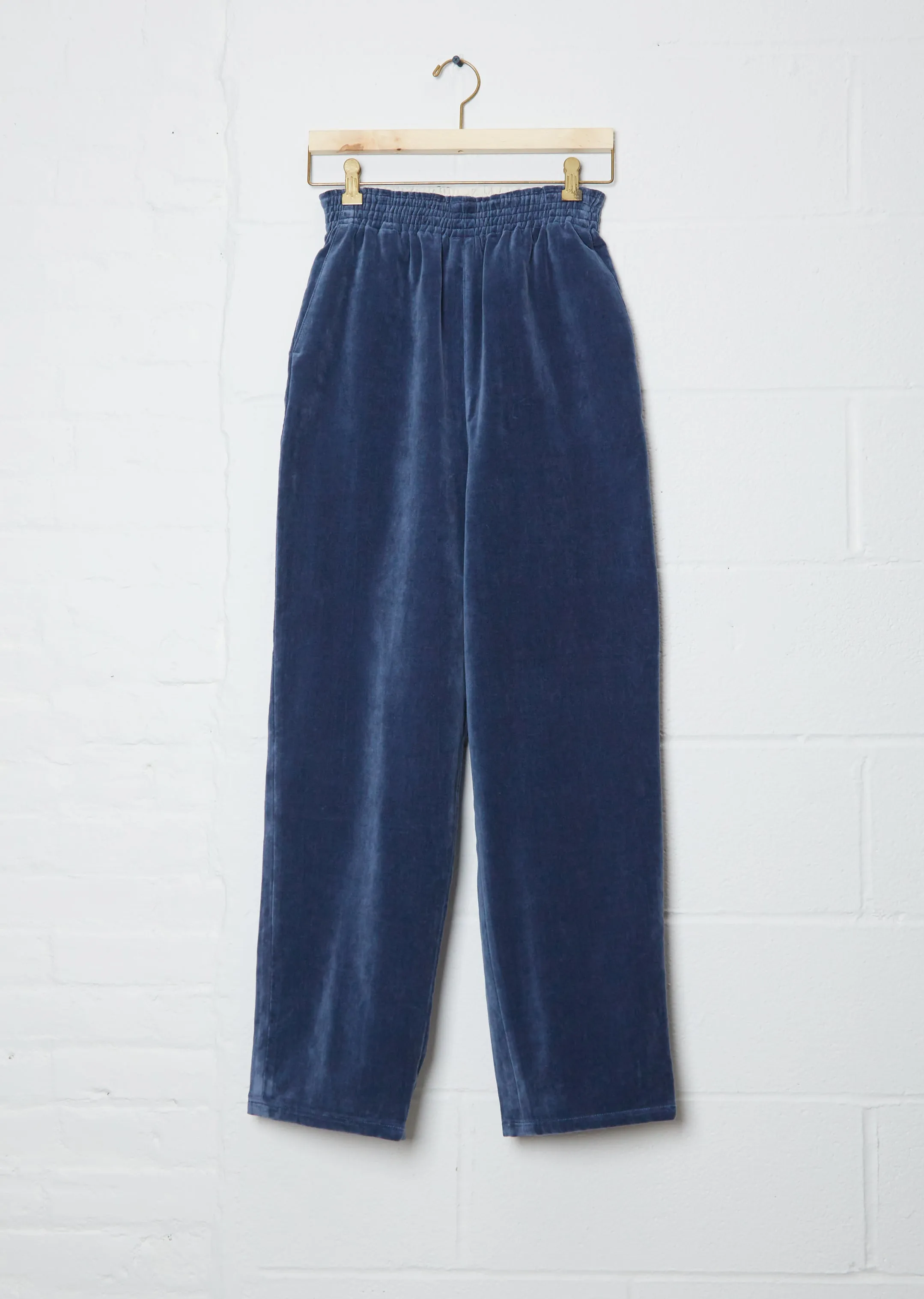 Cotton Velvet Sweatpants