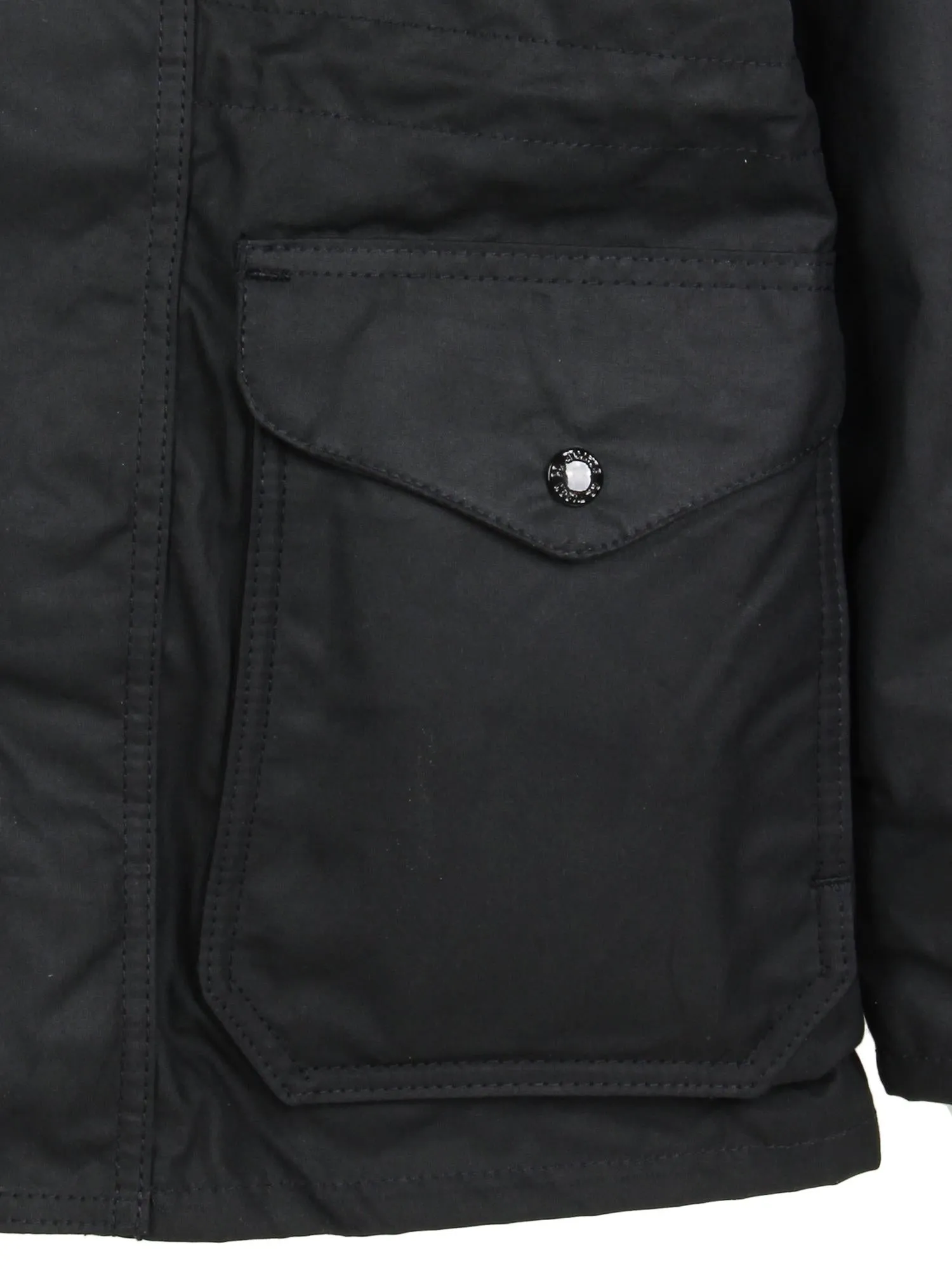 Cover Cloth Mile Coat Black