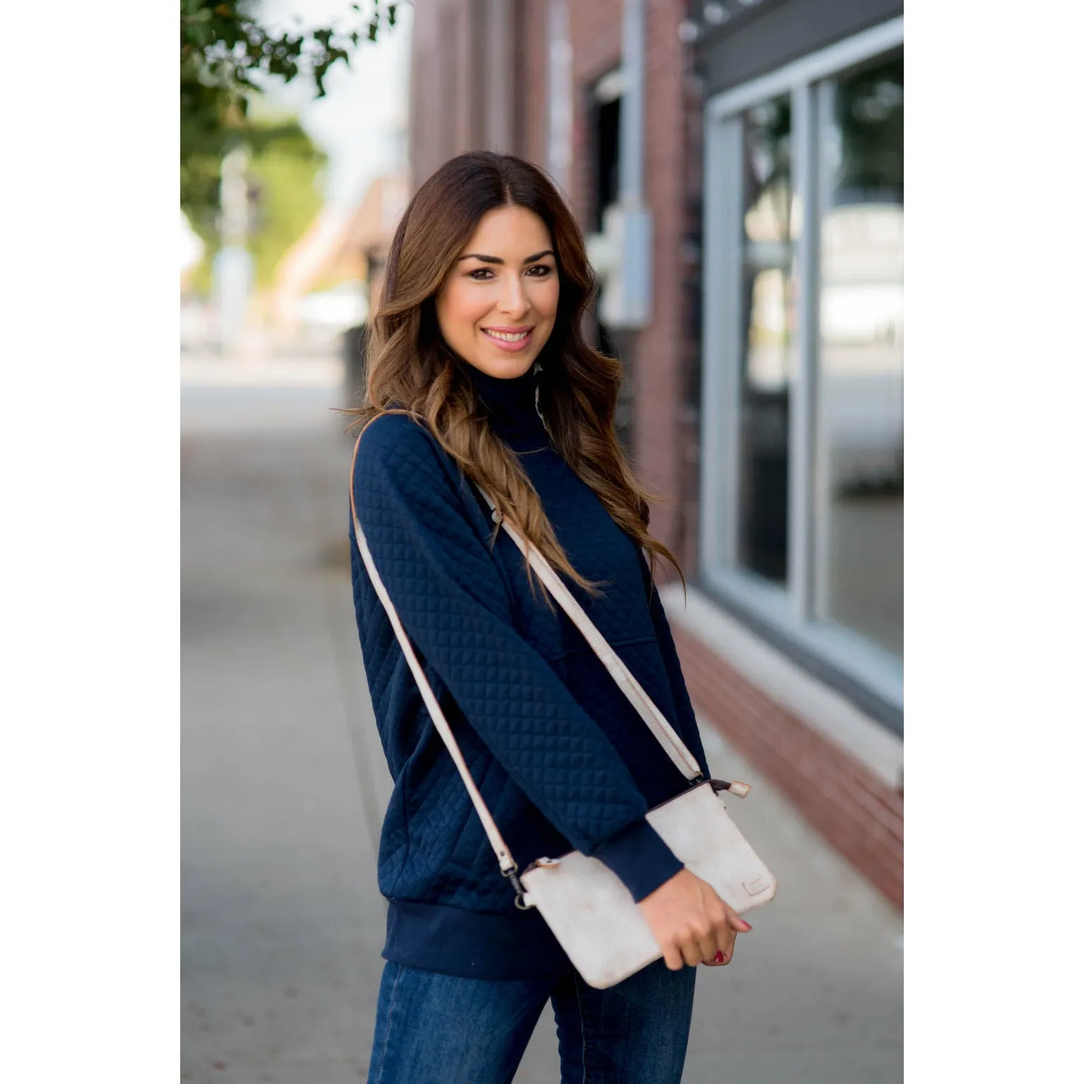 Cute & Casual Quilted Pullover