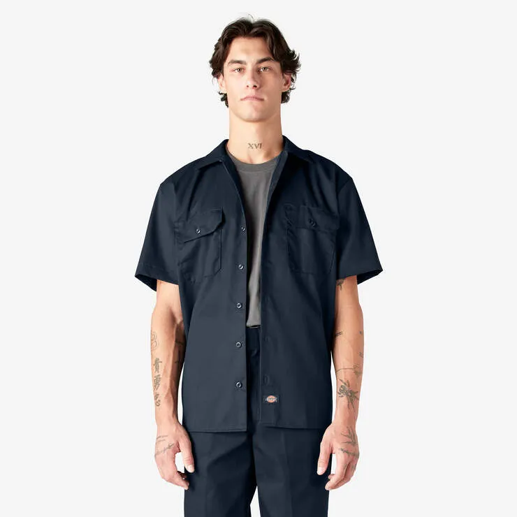 Dickies 1574 Short Sleeve Work Short -Dark Navy