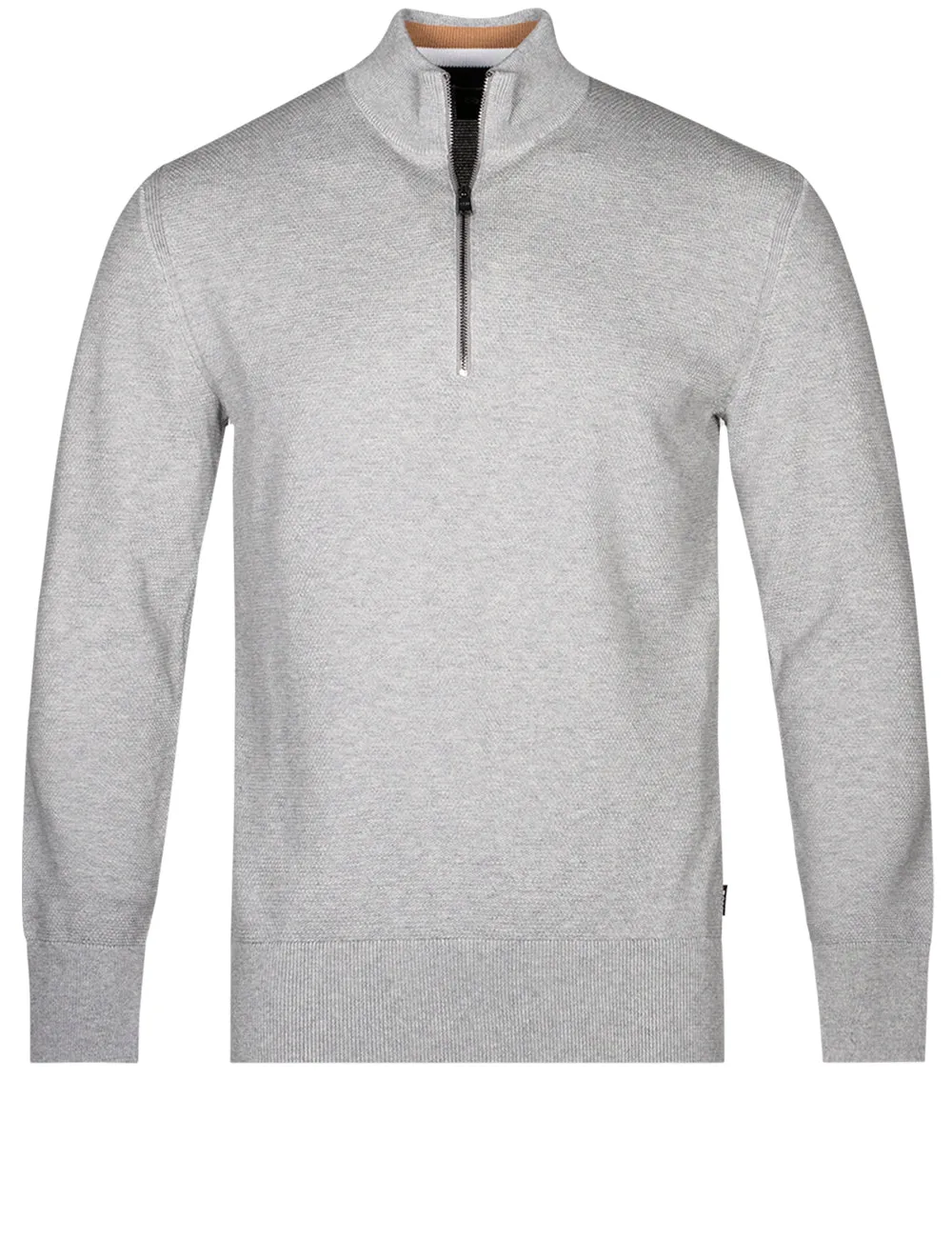 Ebrando Half Zip Sweater Silver