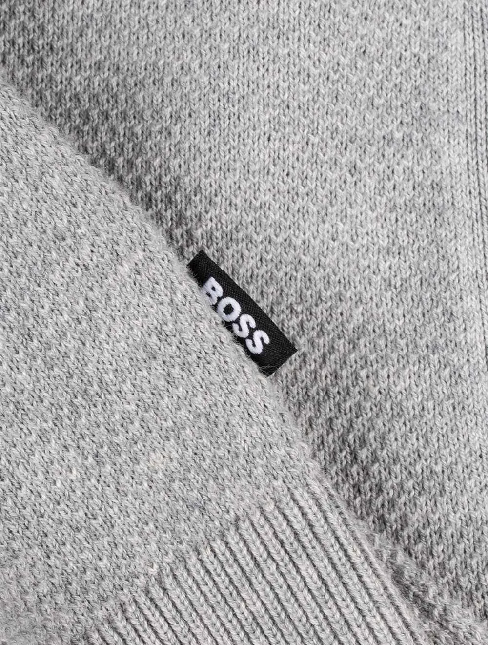 Ebrando Half Zip Sweater Silver