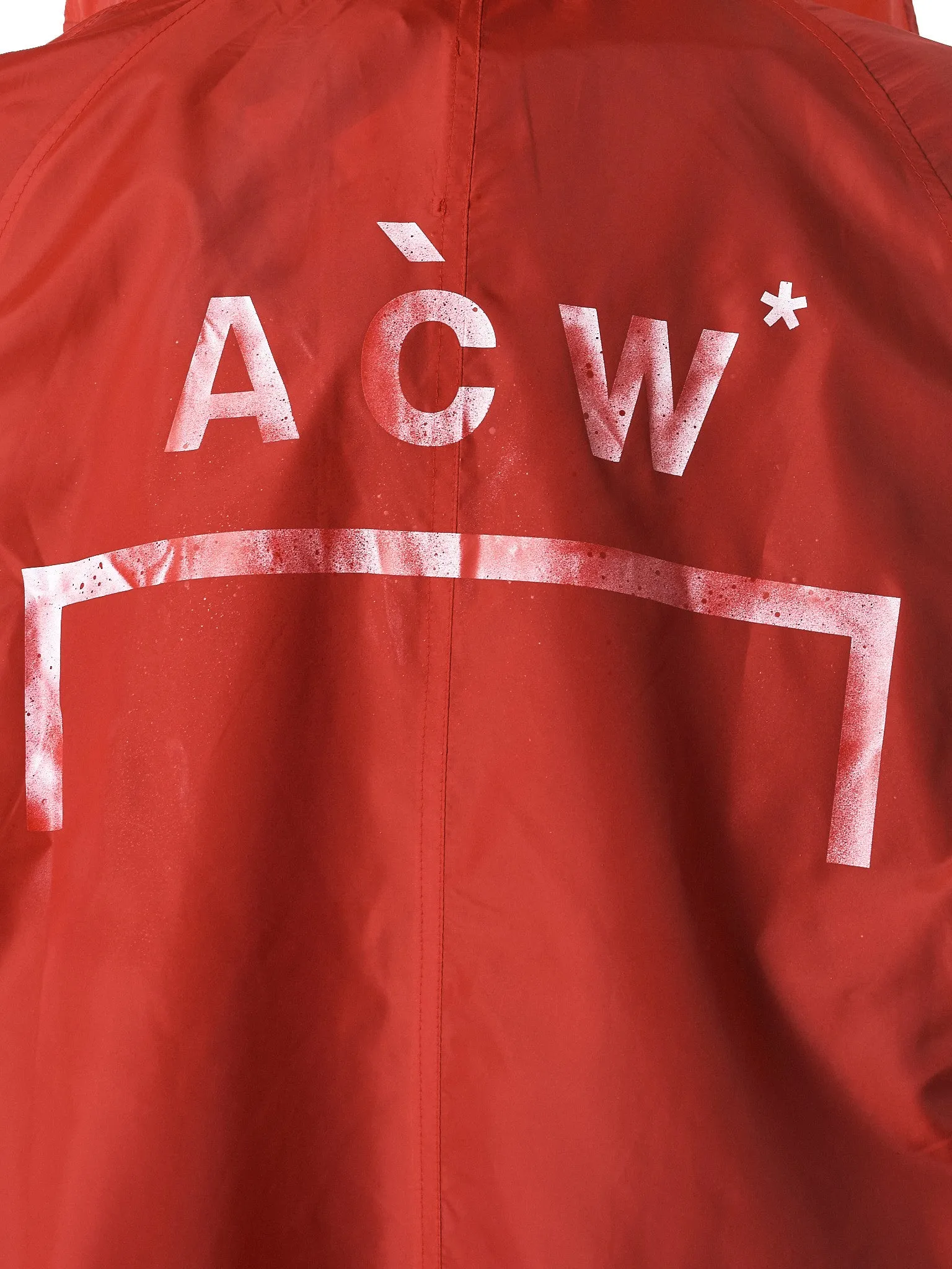 Exclusive Hooded Nylon Coat (ACW-0005-007-RED)