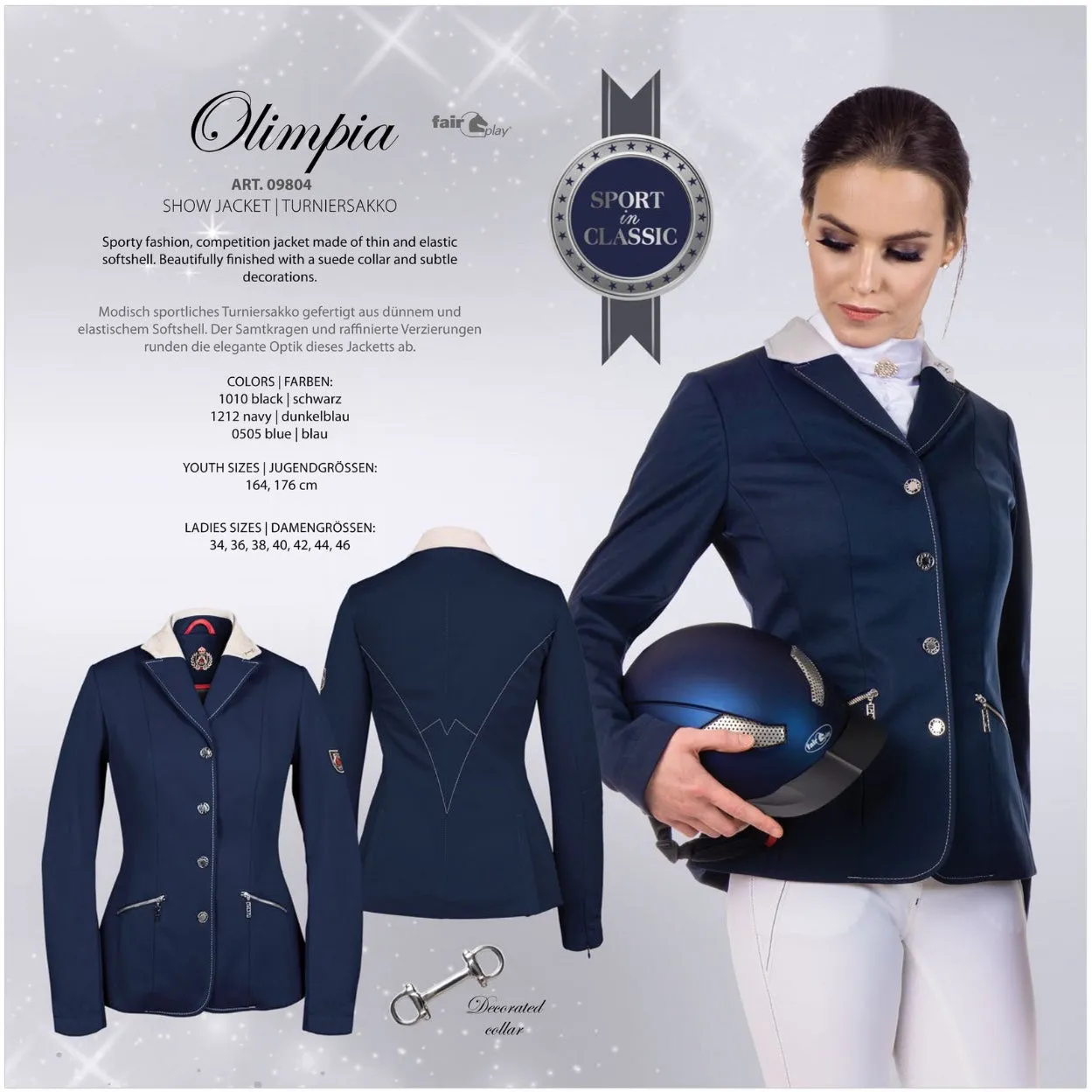 Fair Play Olimpia Show Jacket - Women's