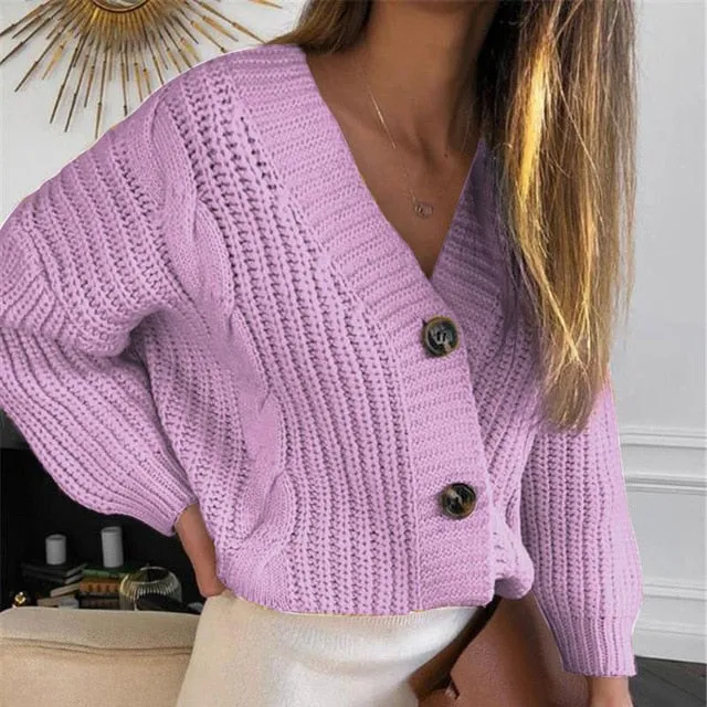 Fashion Women Short Cardigan