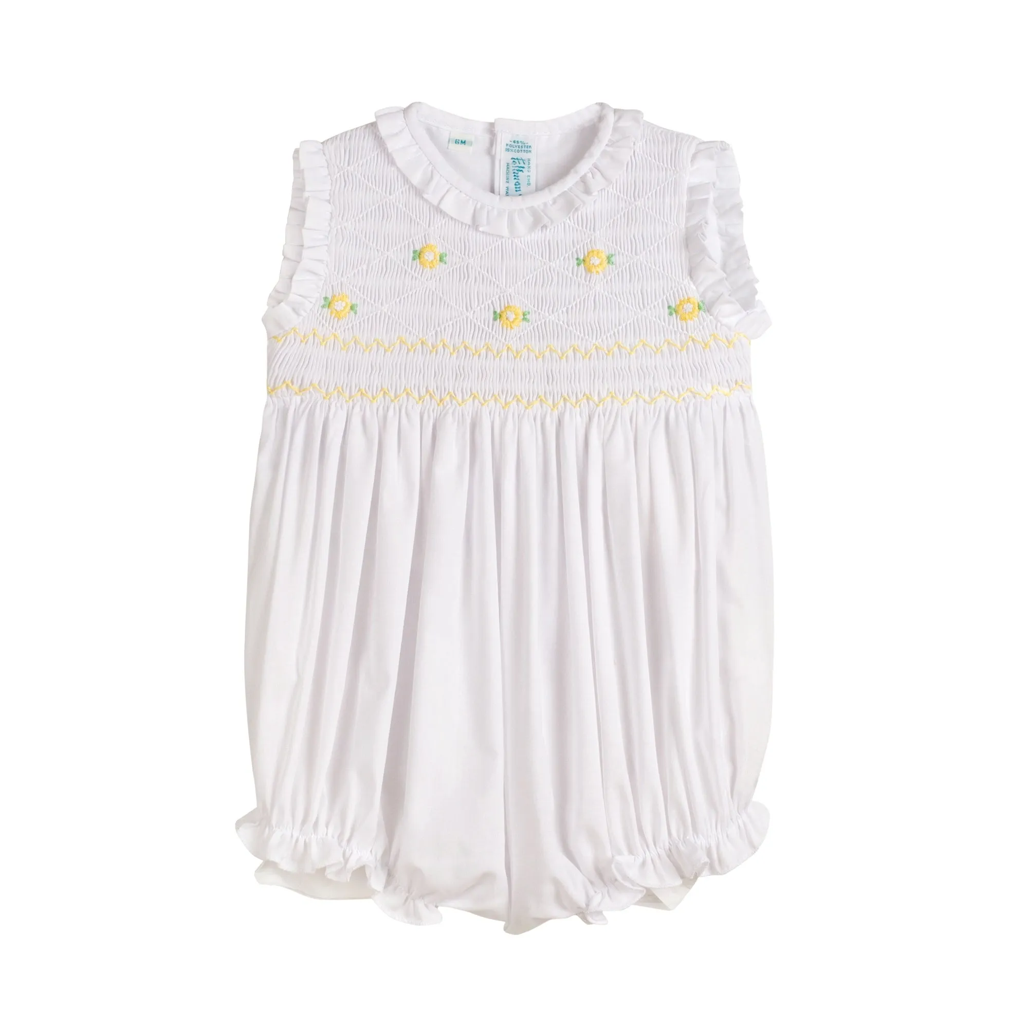 Feltman The Classic Daisy Romper White 753 5009