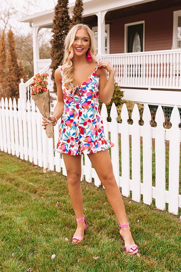 Flirty In Florida Romper