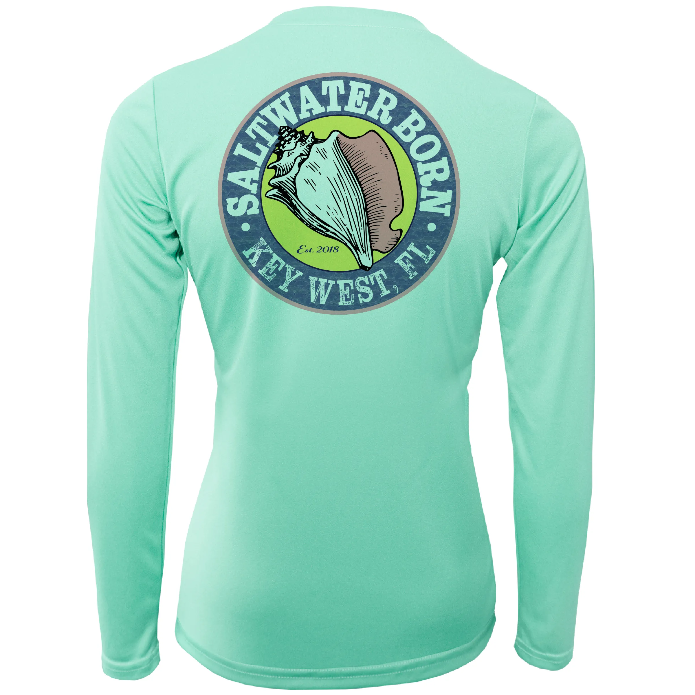 Florida Diver Long Sleeve UPF 50  Dry-Fit Shirt