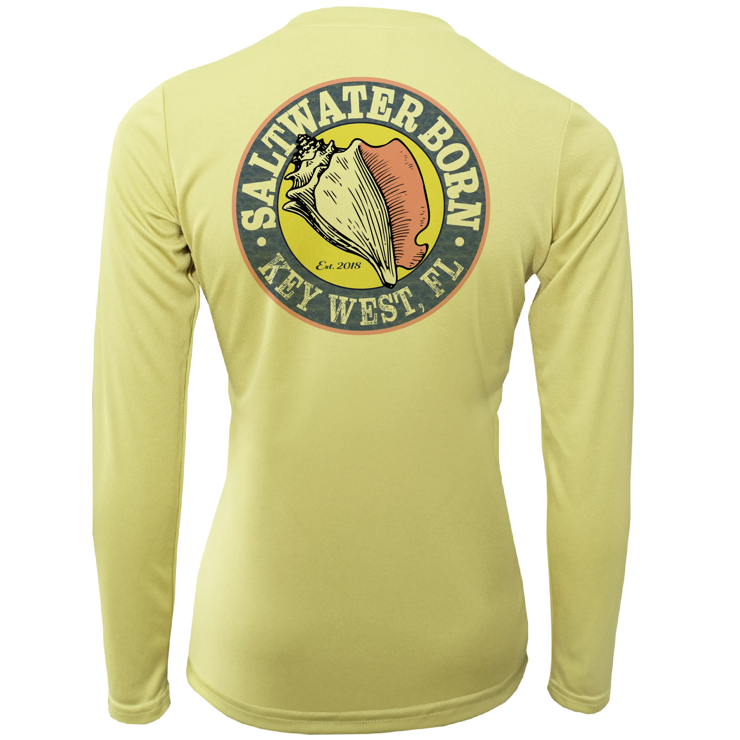 Florida Diver Long Sleeve UPF 50  Dry-Fit Shirt