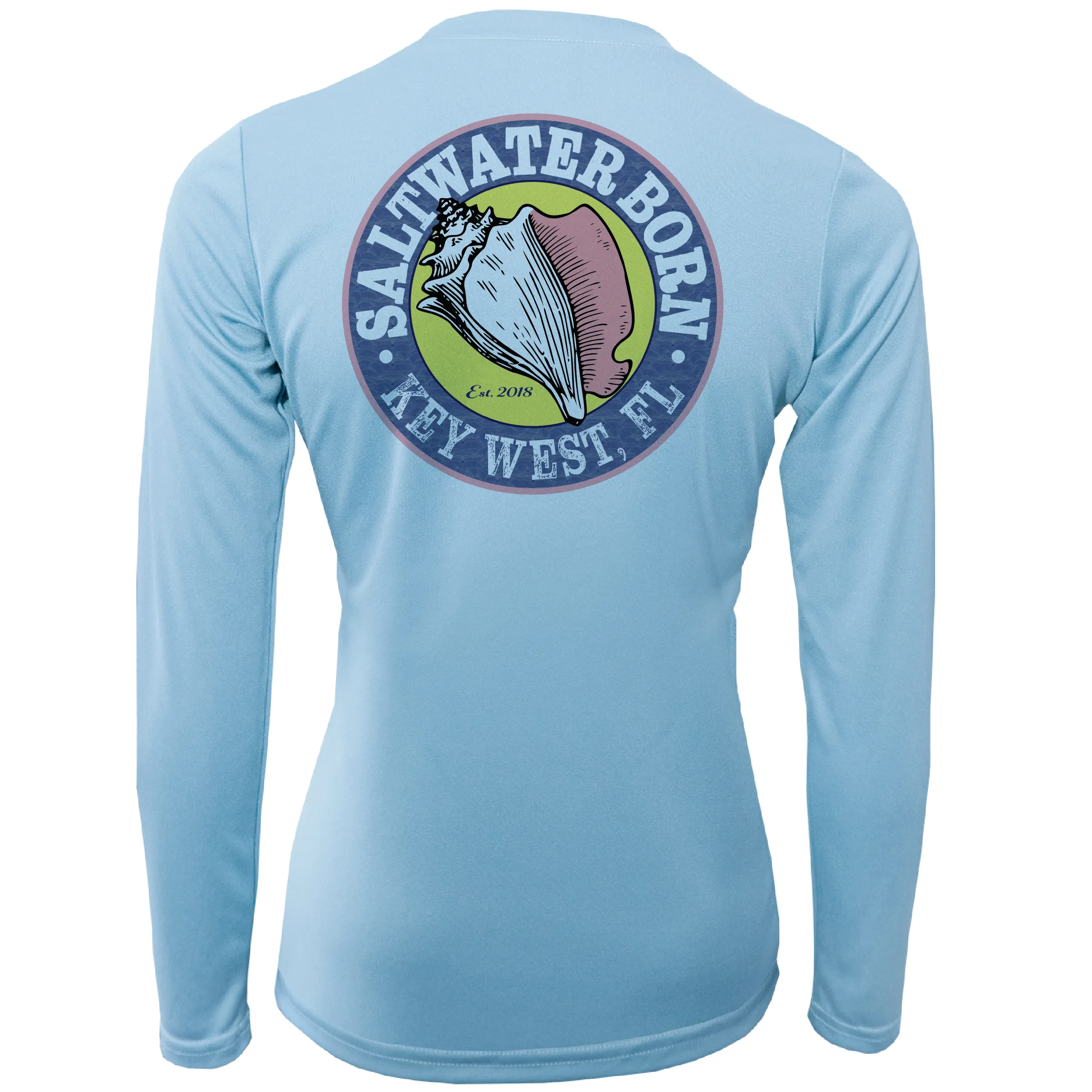 Florida Diver Long Sleeve UPF 50  Dry-Fit Shirt