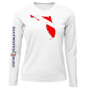 Florida Diver Long Sleeve UPF 50  Dry-Fit Shirt