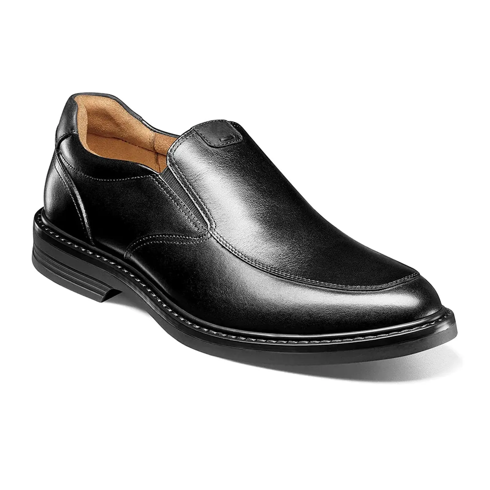 Florsheim Norwalk Moc Toe Slip On Loafer (Men) - Black