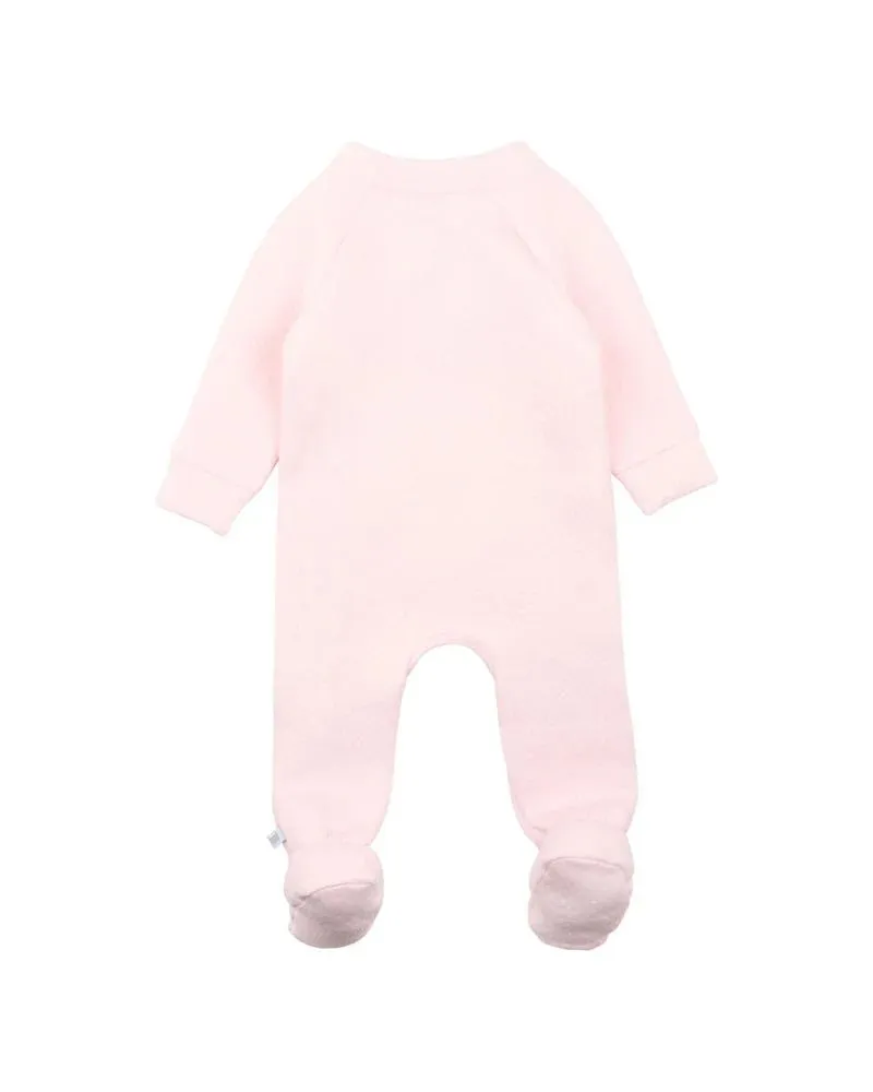 FOX & FINCH DAISY QUILTED WRAP ONESIE