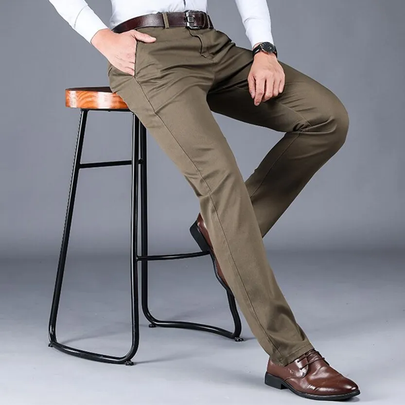 Funki Buys | Pants | Men's Modern Stretch Business Work Pants