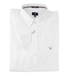 Gant Original Oxford Plain Reg White LS Shirt