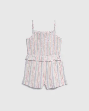 Girls Carnival Stripe Romper